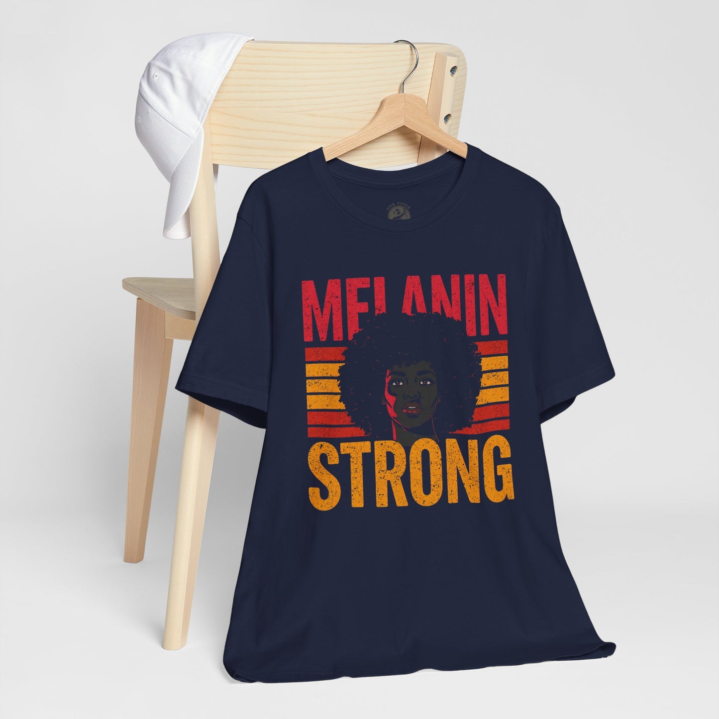Melanin Strong – Celebrate Black Pride | Unisex Short Sleeve Shirt | Empowerment Tee | Black History Apparel | Racial Justice Statement Wear | Gift for Activists