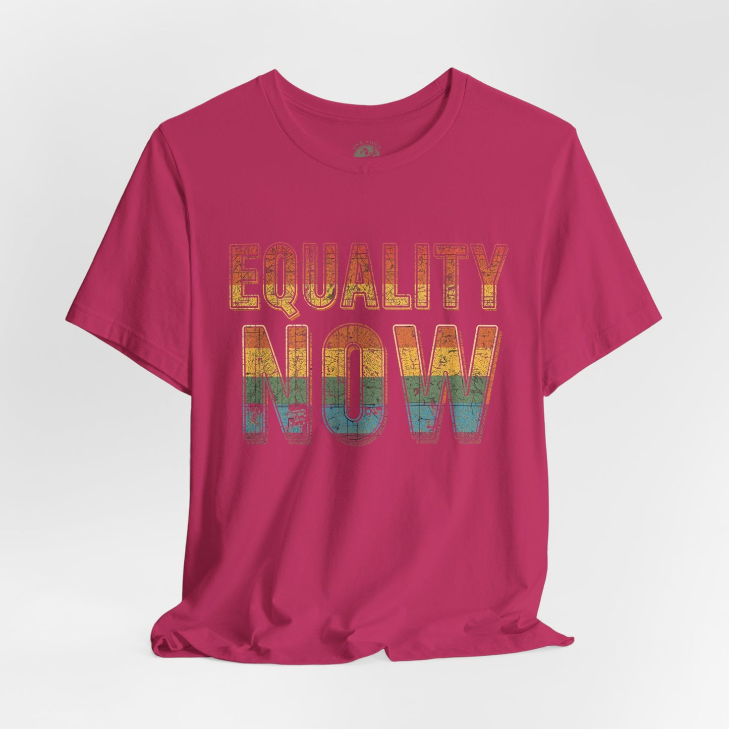 Equality Now – Unisex Jersey Tee | Trans Pride T-Shirt | LGBTQ+ Apparel | Equality Statement Shirt | Comfortable Casual Wear | Gift for Activists