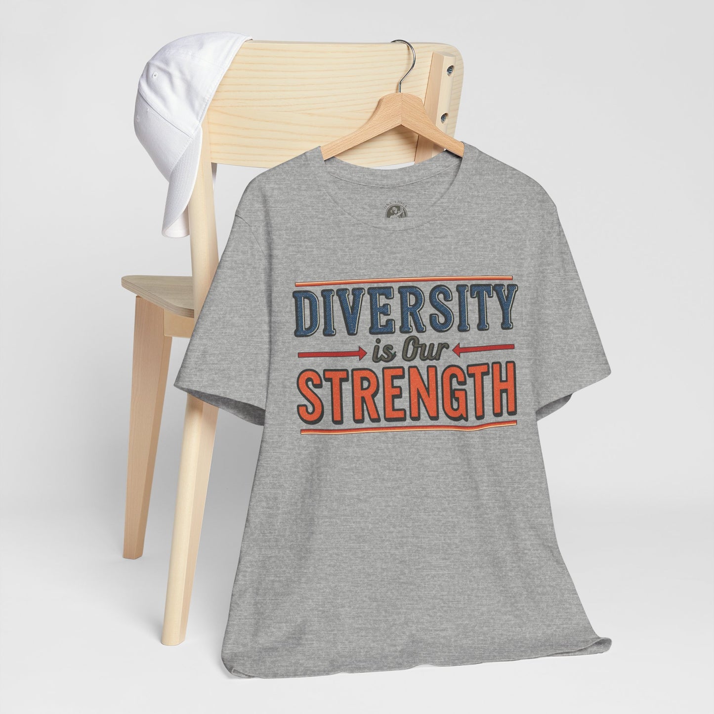 Diversity is Our Strength – Unisex T-Shirt | Equality Message Short Sleeve Tee | Pride Event Shirt | Casual Wear | Gifts for Friends & Allies