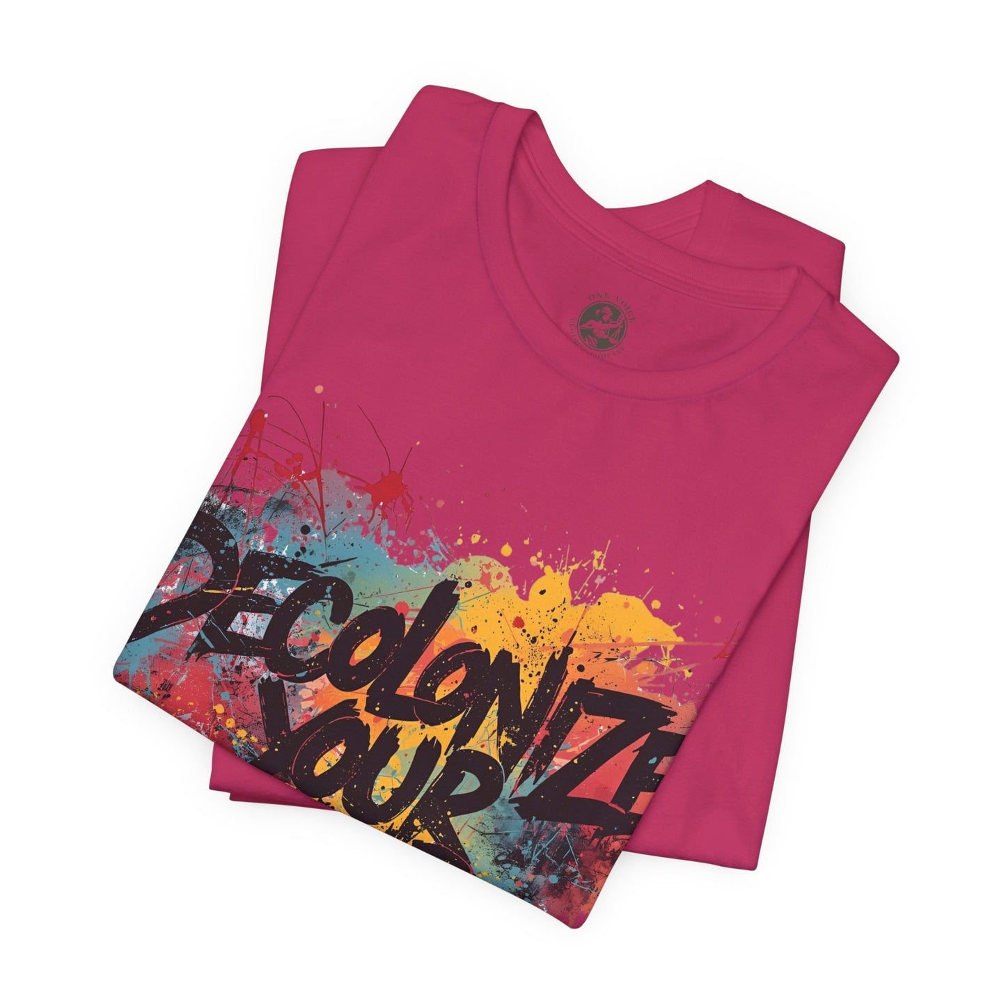 Decolonize Your Mind T-Shirt | StatementWEAR Empowerment Tee, Unisex Social Justice Shirt, Activism Graphic Tee