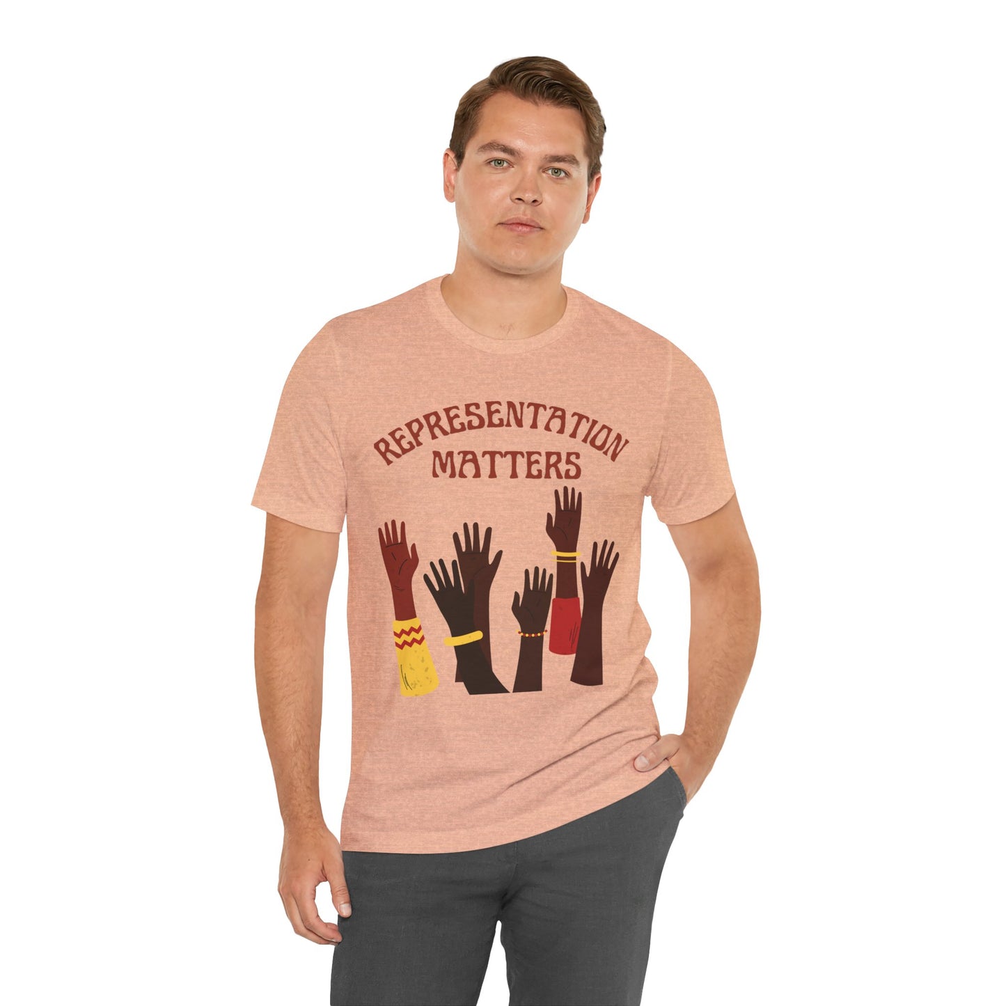 Representation Matters Tee – Unisex MelaninWEAR Shirt Celebrating Excellence, Diversity, and Cultural Pride