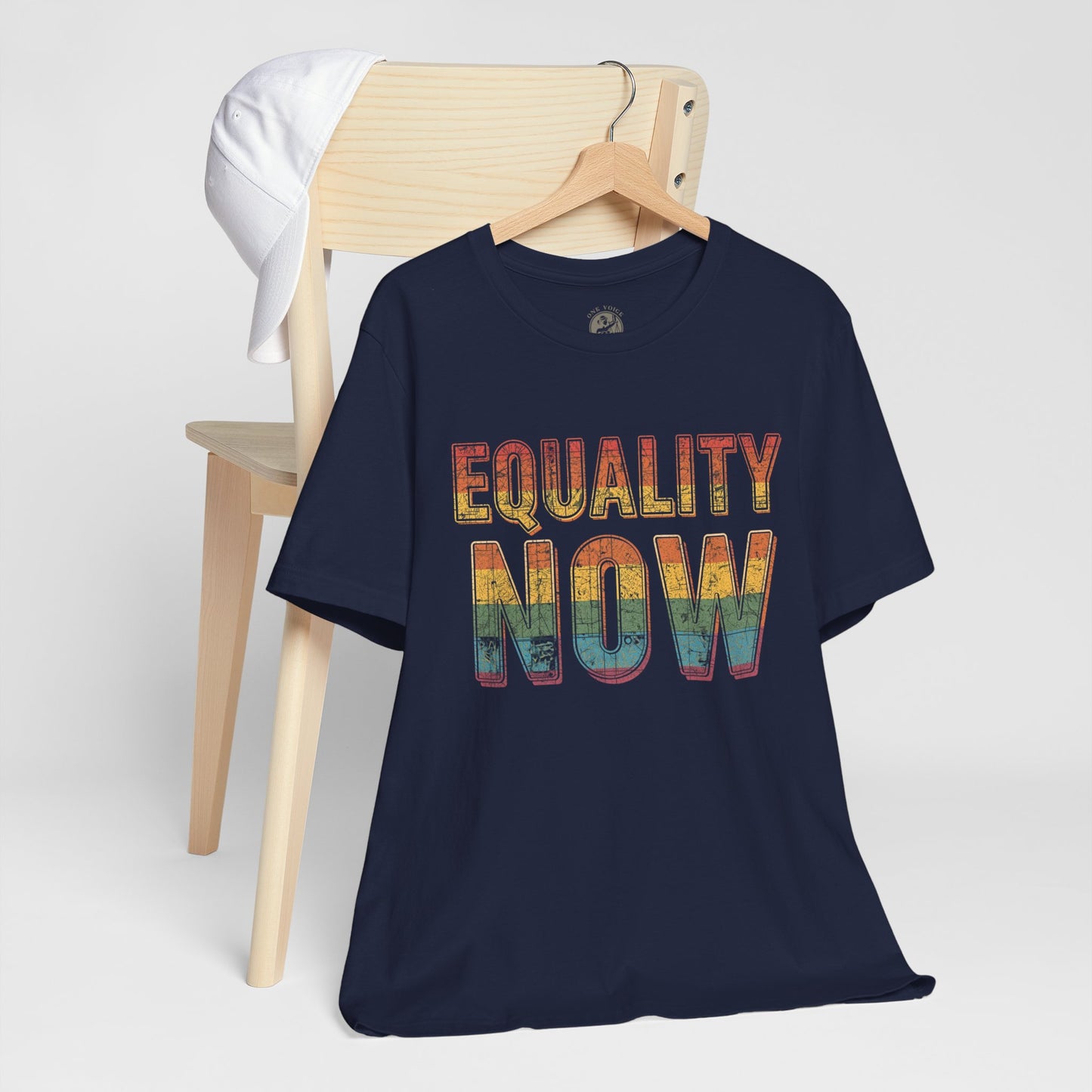 Equality Now – Unisex Jersey Tee | Trans Pride T-Shirt | LGBTQ+ Apparel | Equality Statement Shirt | Comfortable Casual Wear | Gift for Activists
