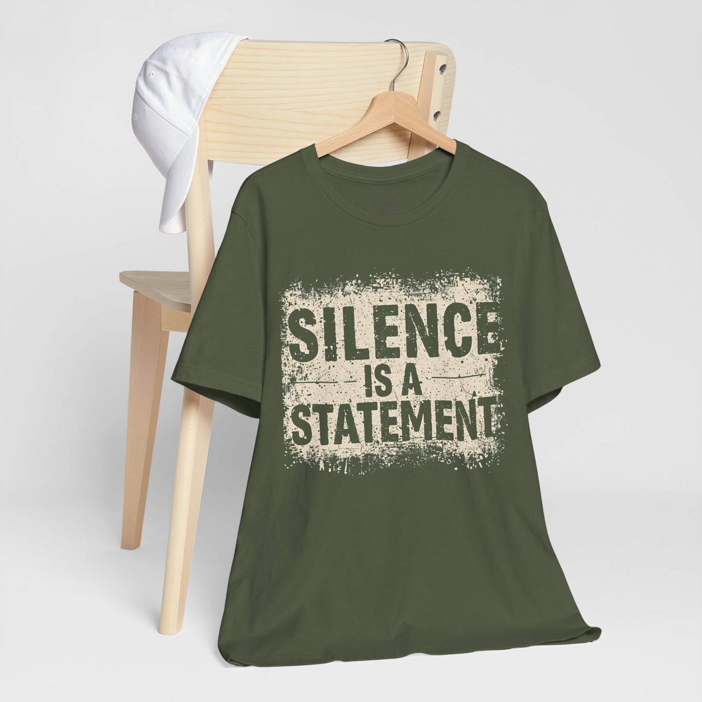Silence is a Statement – Unisex Jersey Tee | Inspirational T-Shirt | Protest Shirt | Social Justice Apparel | Gift for Activists | Casual Wear