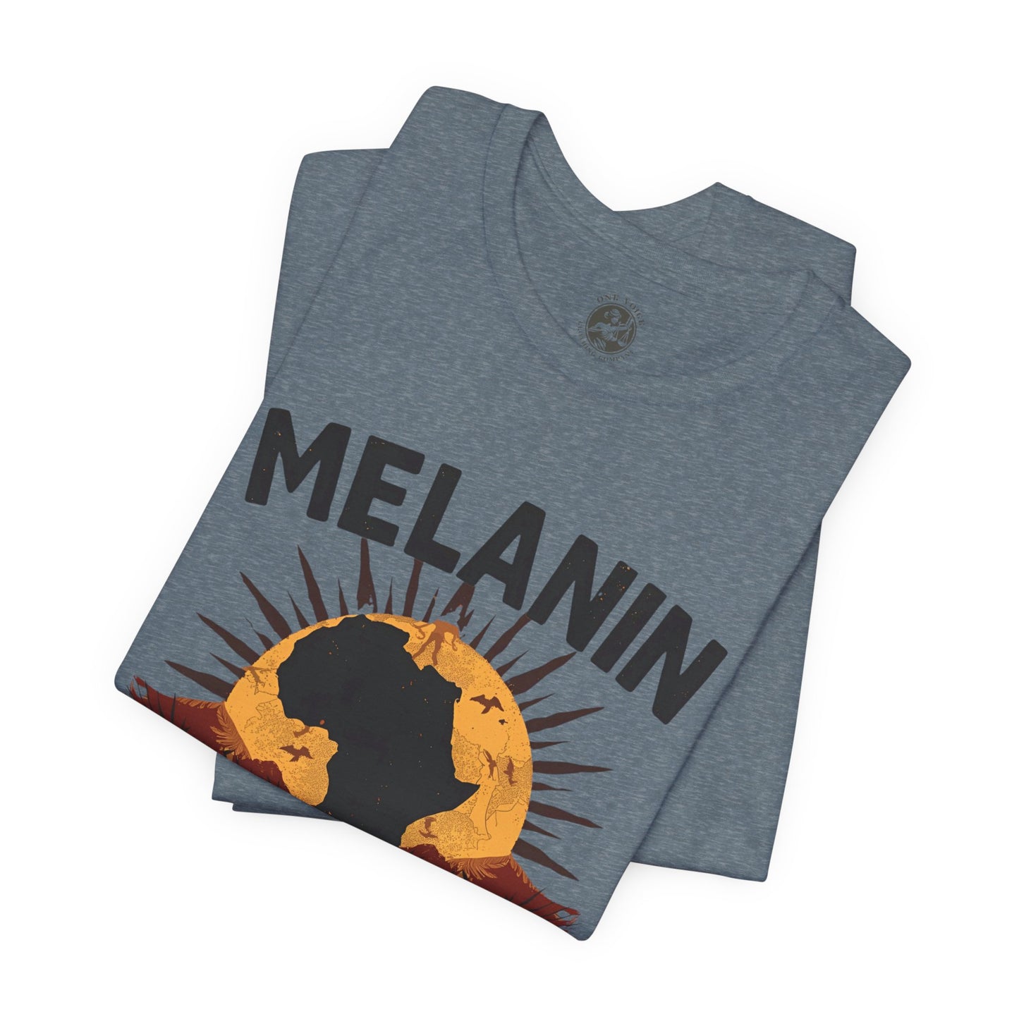 Melanin Strong – Unisex Jersey Short Sleeve Shirt | Empowerment Tee | Black History Month Apparel | Statement Shirt | Gift for Activists