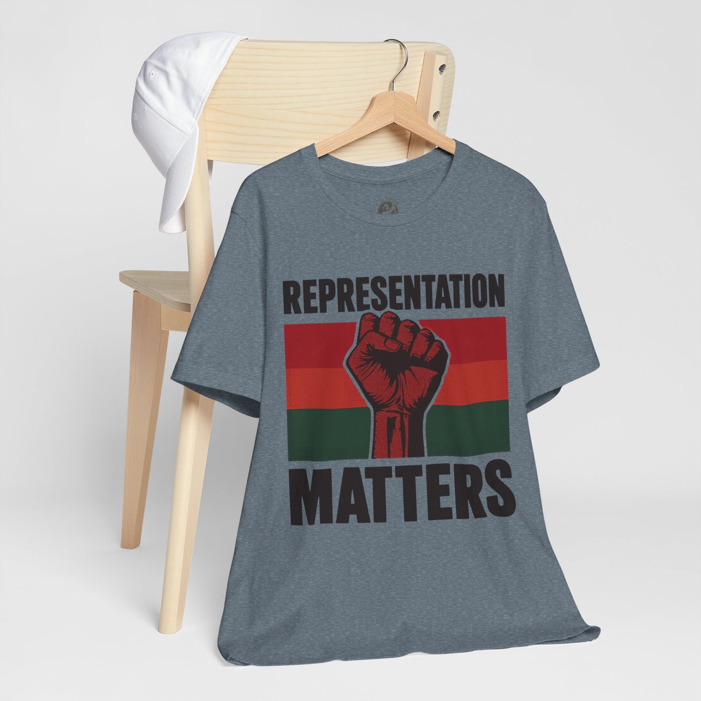 Representation Matters – Unisex Tee | Statement Shirt for Advocacy & Awareness | Black History Month Apparel | Gift for Activists | Casual Wear