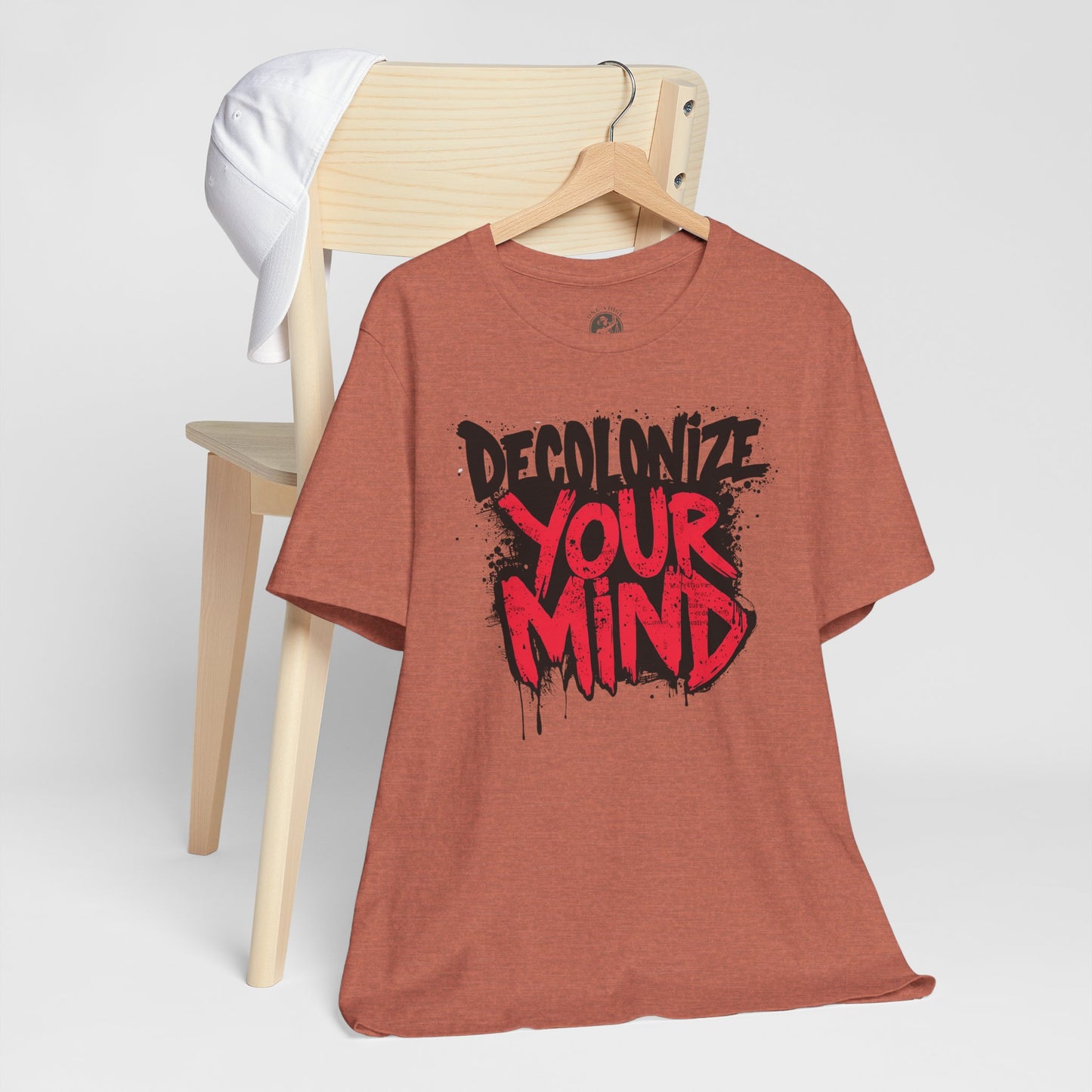 Decolonize Your Mind Shirt | Unisex Social Justice Tee for Activists, Conscious Fashion Statement T-Shirt, Inspirational Gift, Everyday Casual Wear