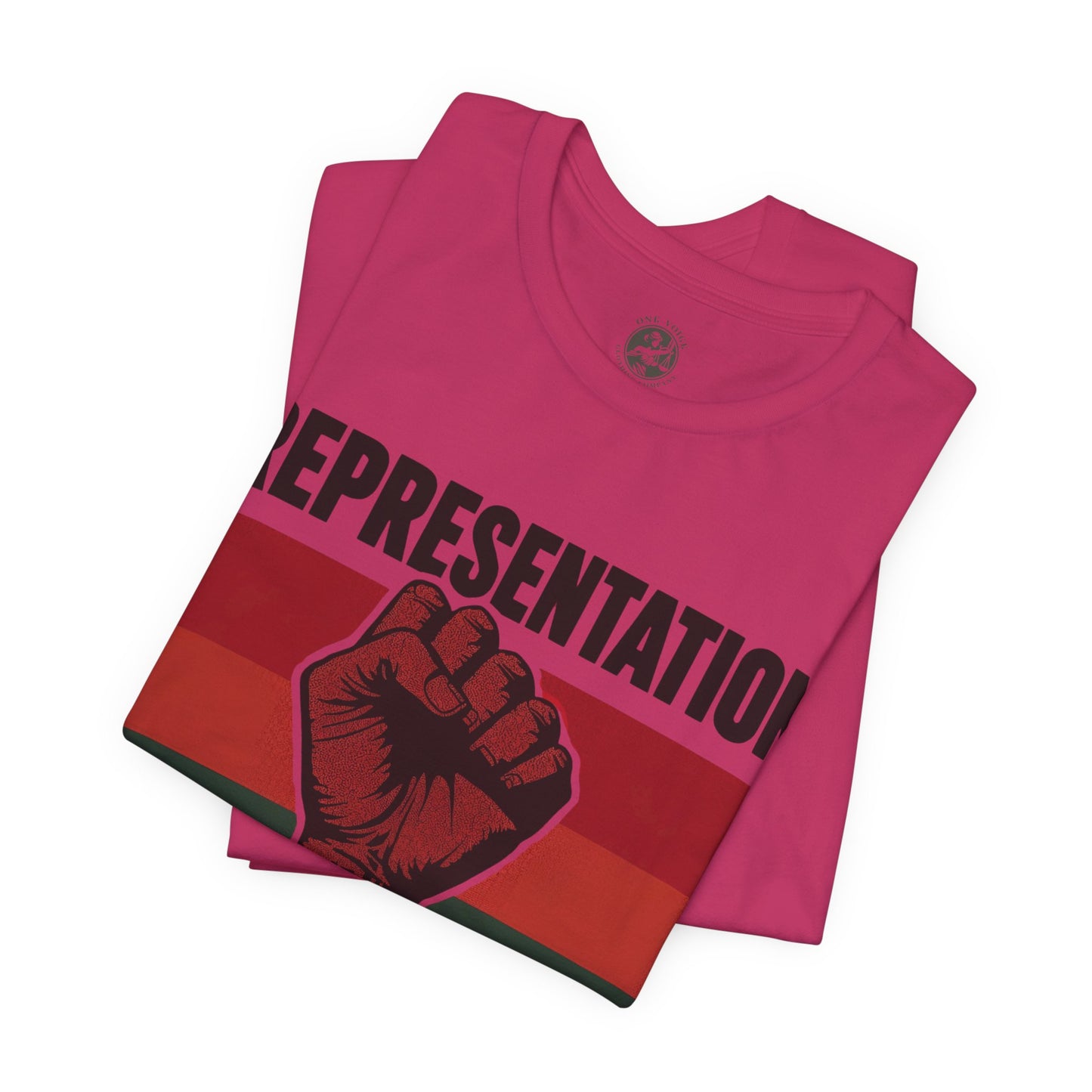 Representation Matters – Unisex Tee | Statement Shirt for Advocacy & Awareness | Black History Month Apparel | Gift for Activists | Casual Wear