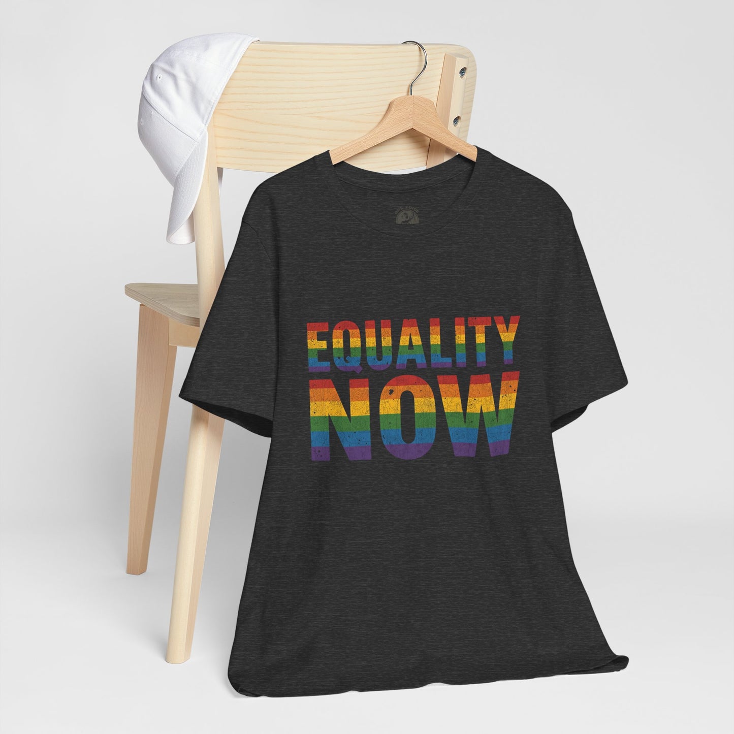 Equality Now – Unisex Jersey Tee | Pride T-Shirt | LGBTQ+ Apparel | Equality Statement Shirt | Comfortable Casual Wear | Gift for Activists