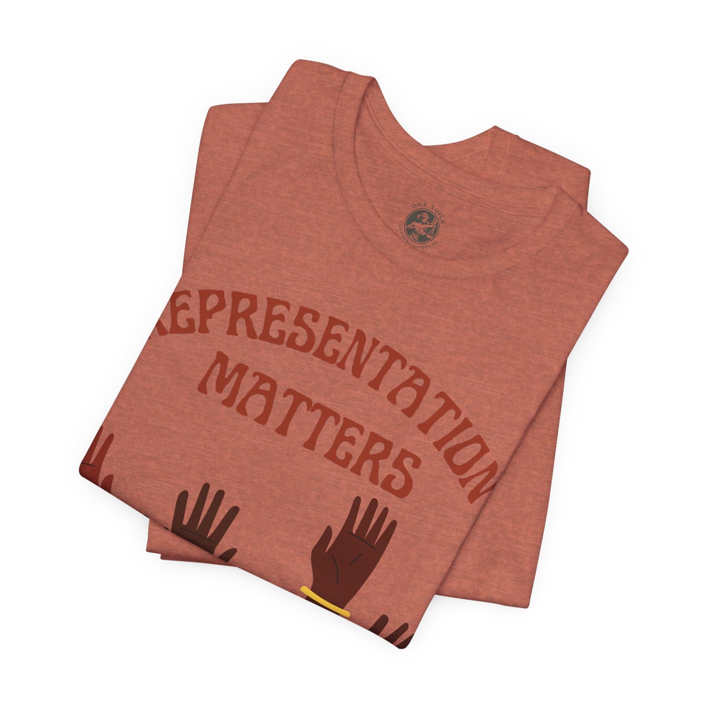 Representation Matters Tee – Unisex MelaninWEAR Shirt Celebrating Excellence, Diversity, and Cultural Pride