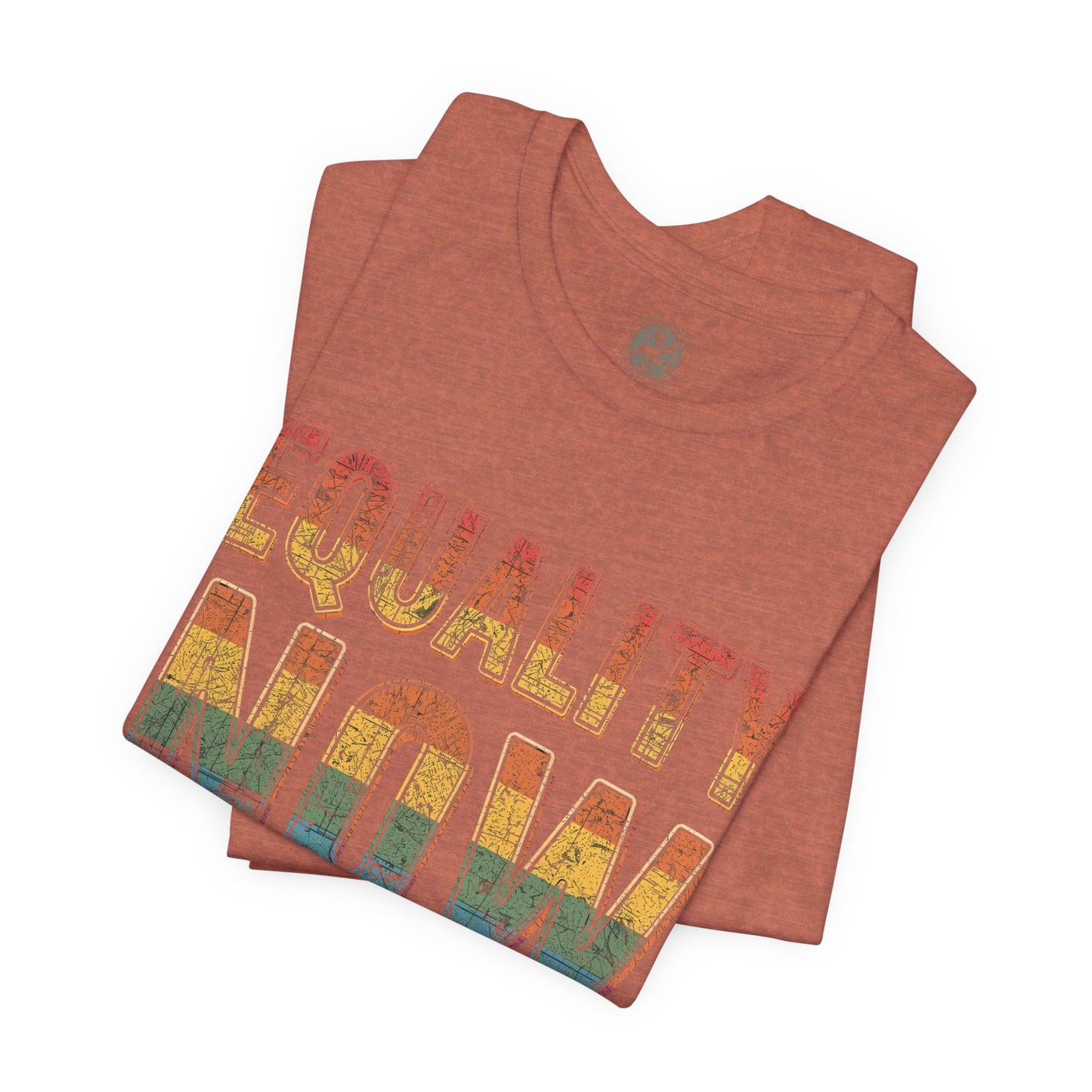 Equality Now – Unisex Jersey Tee | Trans Pride T-Shirt | LGBTQ+ Apparel | Equality Statement Shirt | Comfortable Casual Wear | Gift for Activists