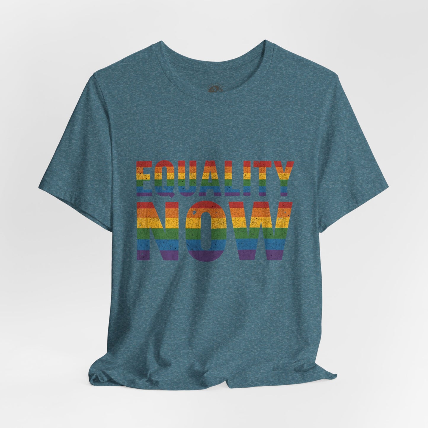 Equality Now – Unisex Jersey Tee | Pride T-Shirt | LGBTQ+ Apparel | Equality Statement Shirt | Comfortable Casual Wear | Gift for Activists
