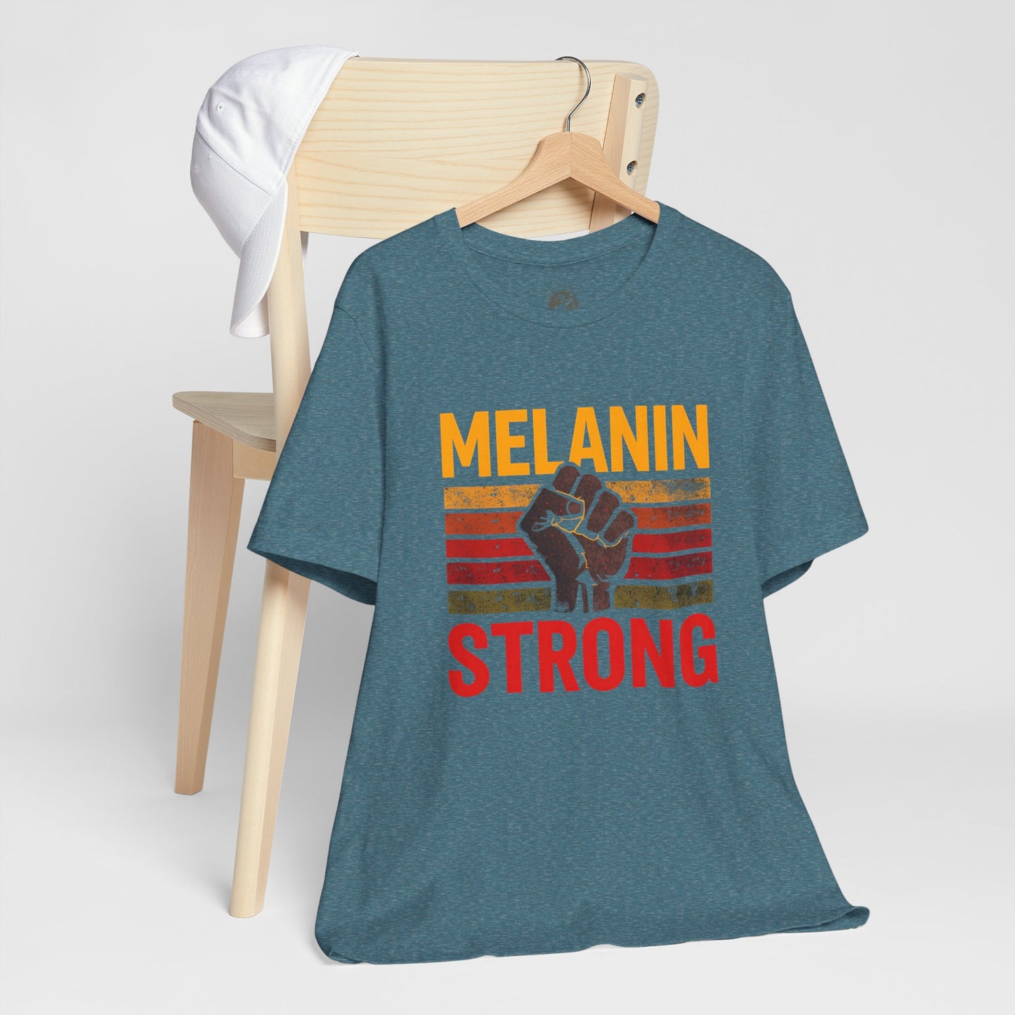 Melanin Strong – Unisex Tee | Empowerment Shirt | Black History Month Gift | Social Justice Apparel | Comfortable Casual Wear | Statement Tee