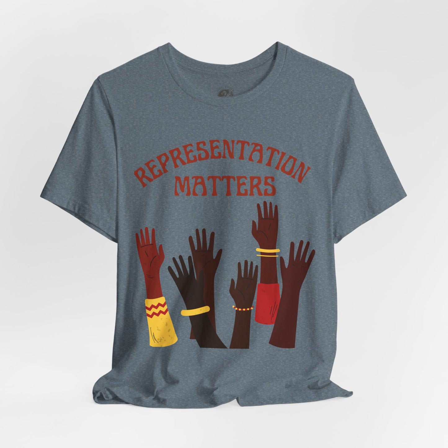 Representation Matters Tee – Unisex MelaninWEAR Shirt Celebrating Excellence, Diversity, and Cultural Pride