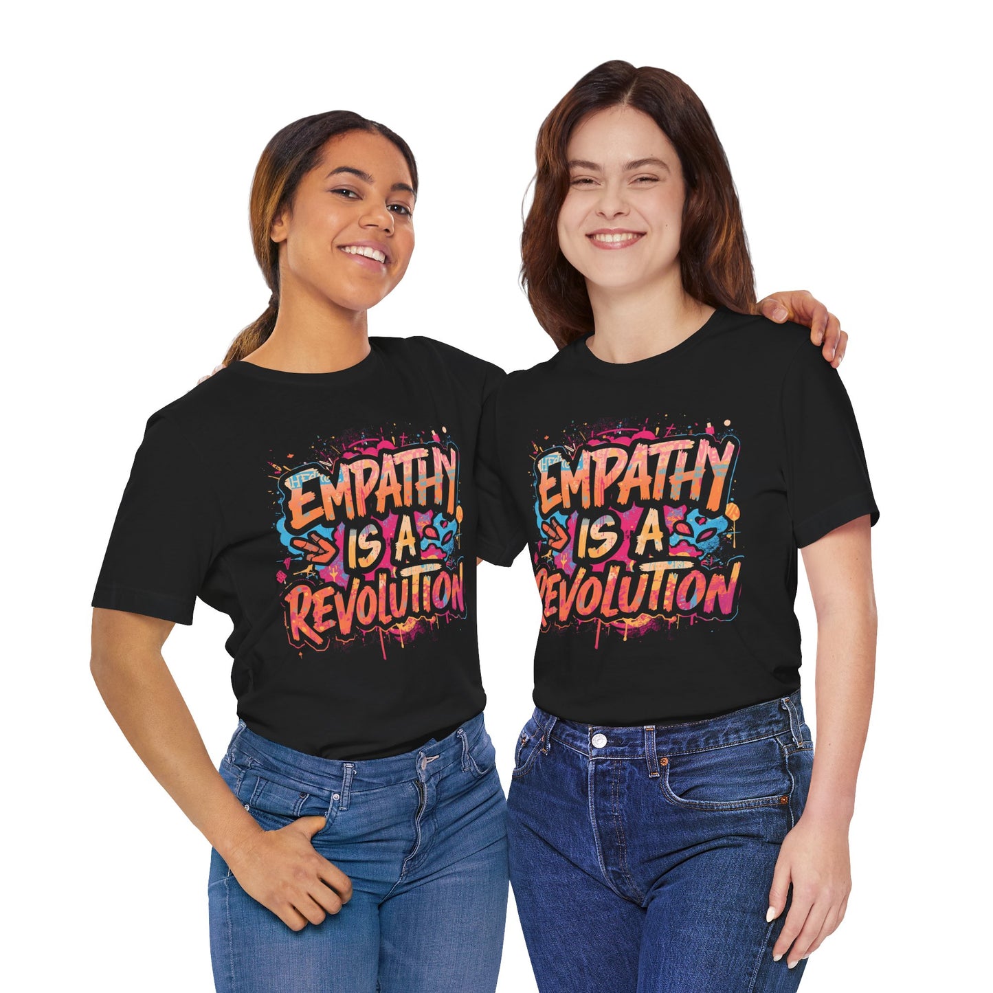 Empathy Is a Revolution T-Shirt | StatementWEAR Social Justice Tee, Unisex Activism Shirt, Equality Graphic Tee