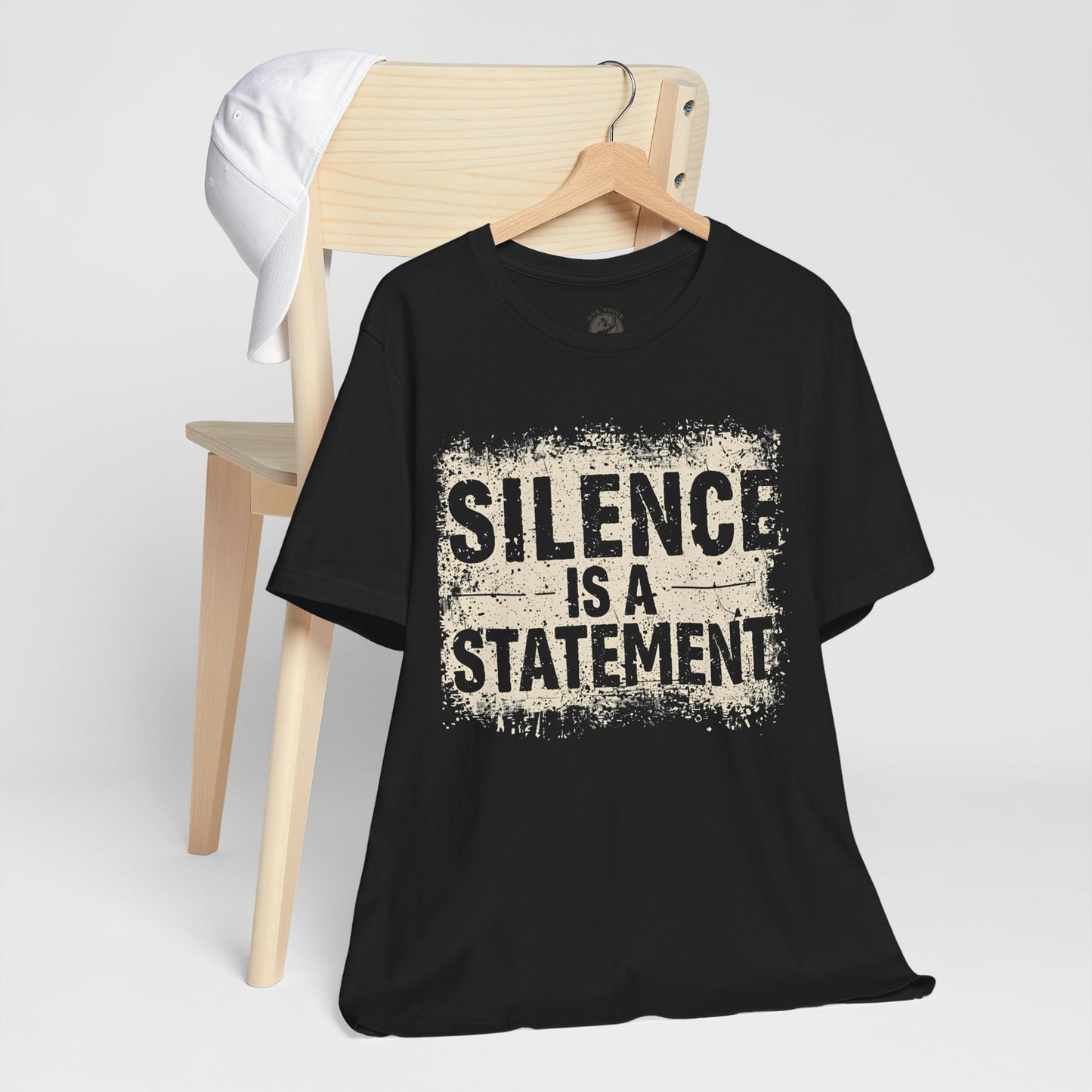 Silence is a Statement – Unisex Jersey Tee | Inspirational T-Shirt | Protest Shirt | Social Justice Apparel | Gift for Activists | Casual Wear