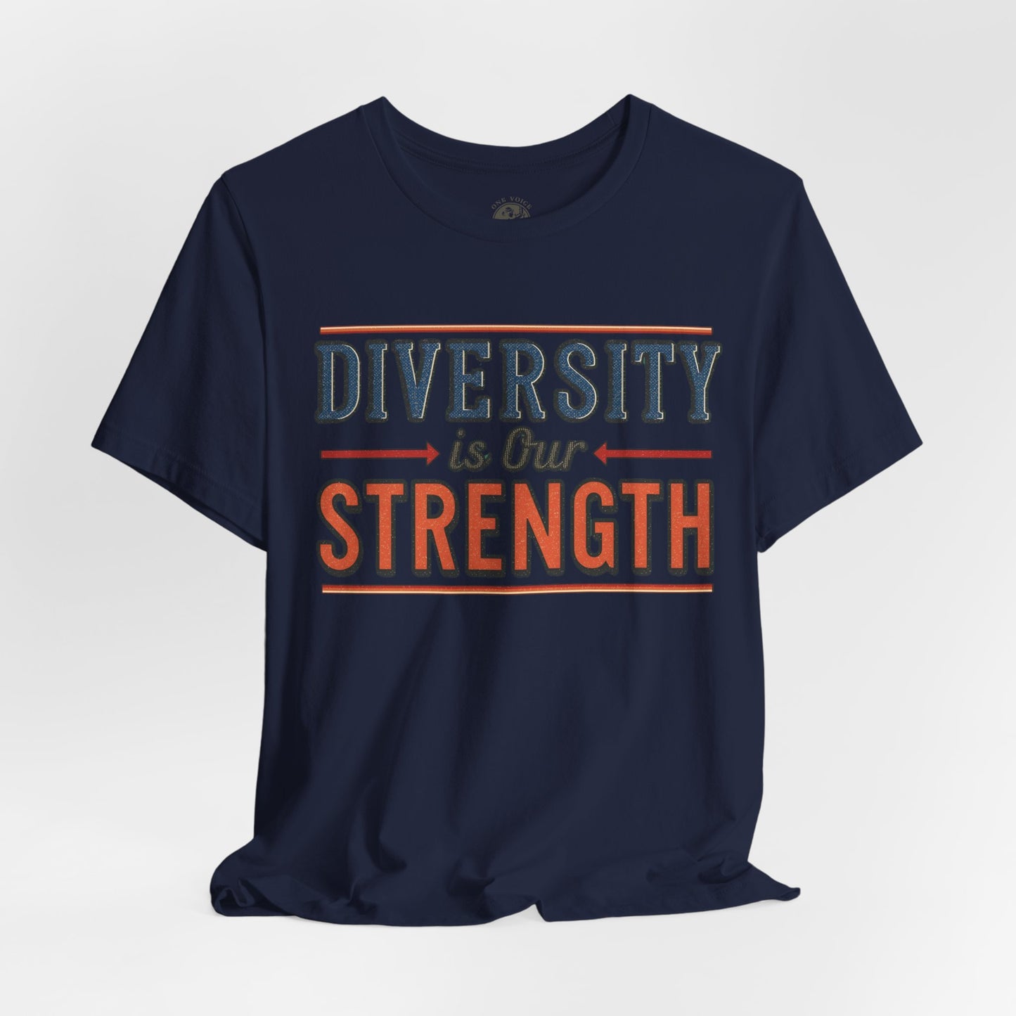 Diversity is Our Strength – Unisex T-Shirt | Equality Message Short Sleeve Tee | Pride Event Shirt | Casual Wear | Gifts for Friends & Allies