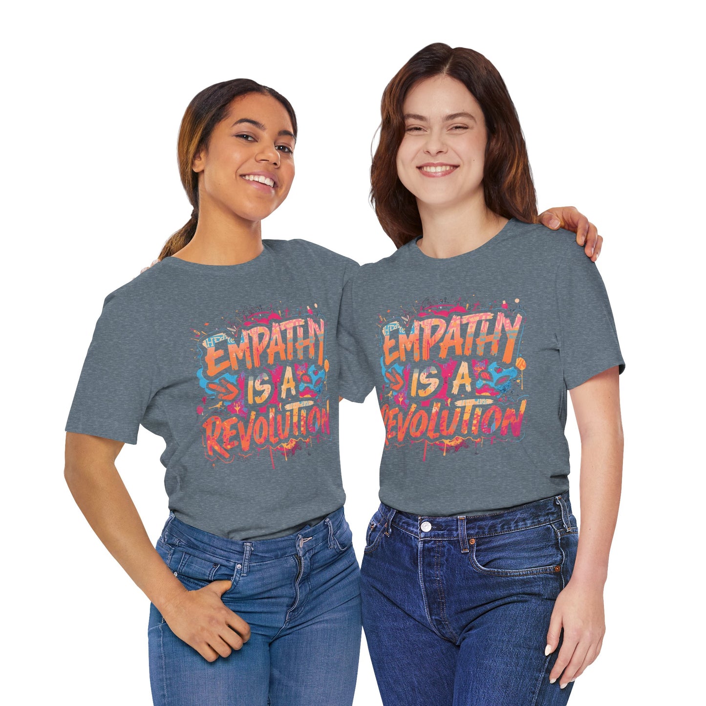 Empathy Is a Revolution T-Shirt | StatementWEAR Social Justice Tee, Unisex Activism Shirt, Equality Graphic Tee