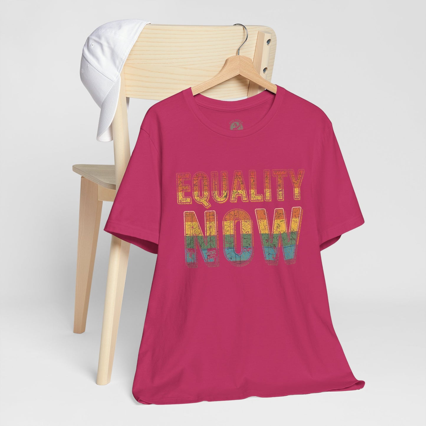 Equality Now – Unisex Jersey Tee | Trans Pride T-Shirt | LGBTQ+ Apparel | Equality Statement Shirt | Comfortable Casual Wear | Gift for Activists