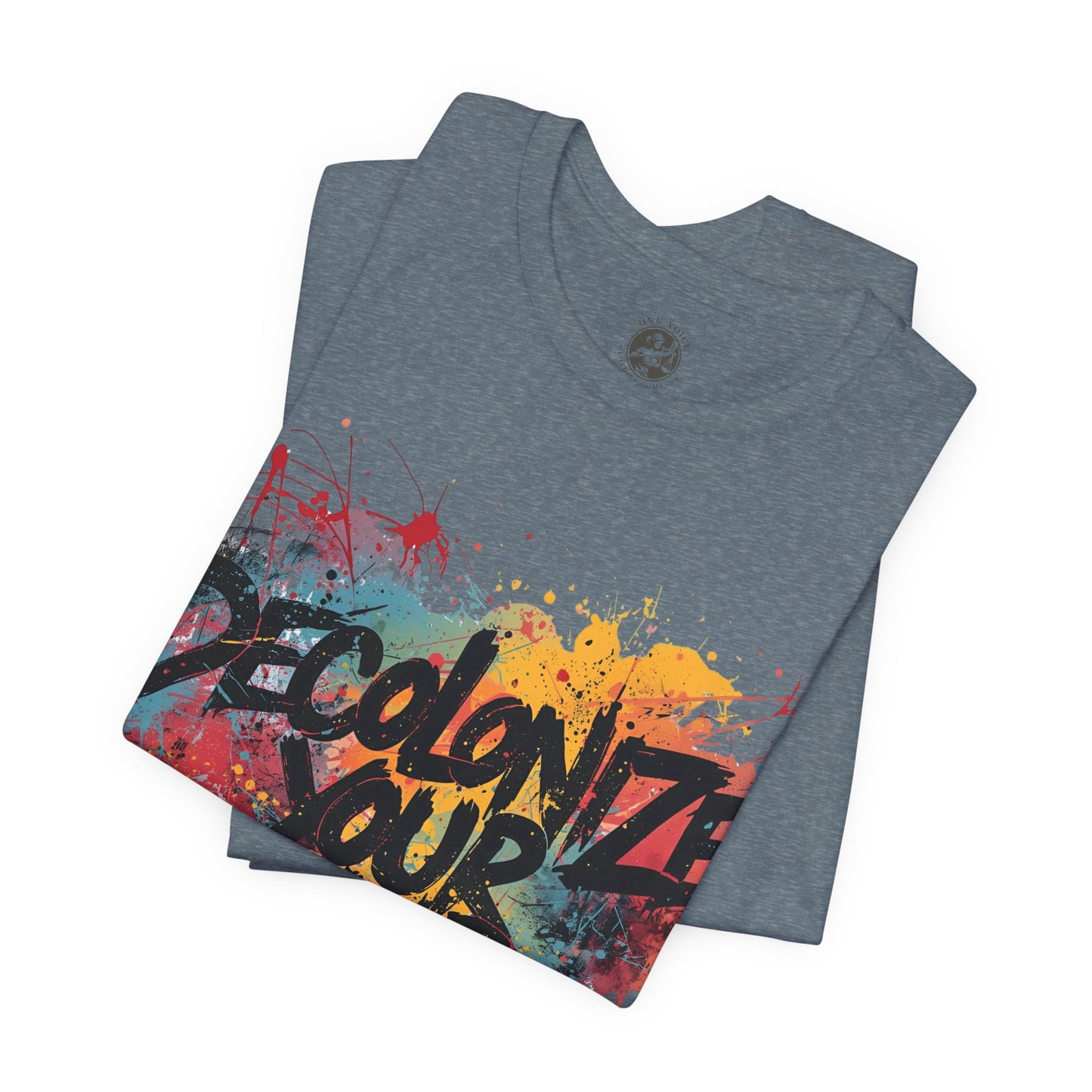 Decolonize Your Mind T-Shirt | StatementWEAR Empowerment Tee, Unisex Social Justice Shirt, Activism Graphic Tee