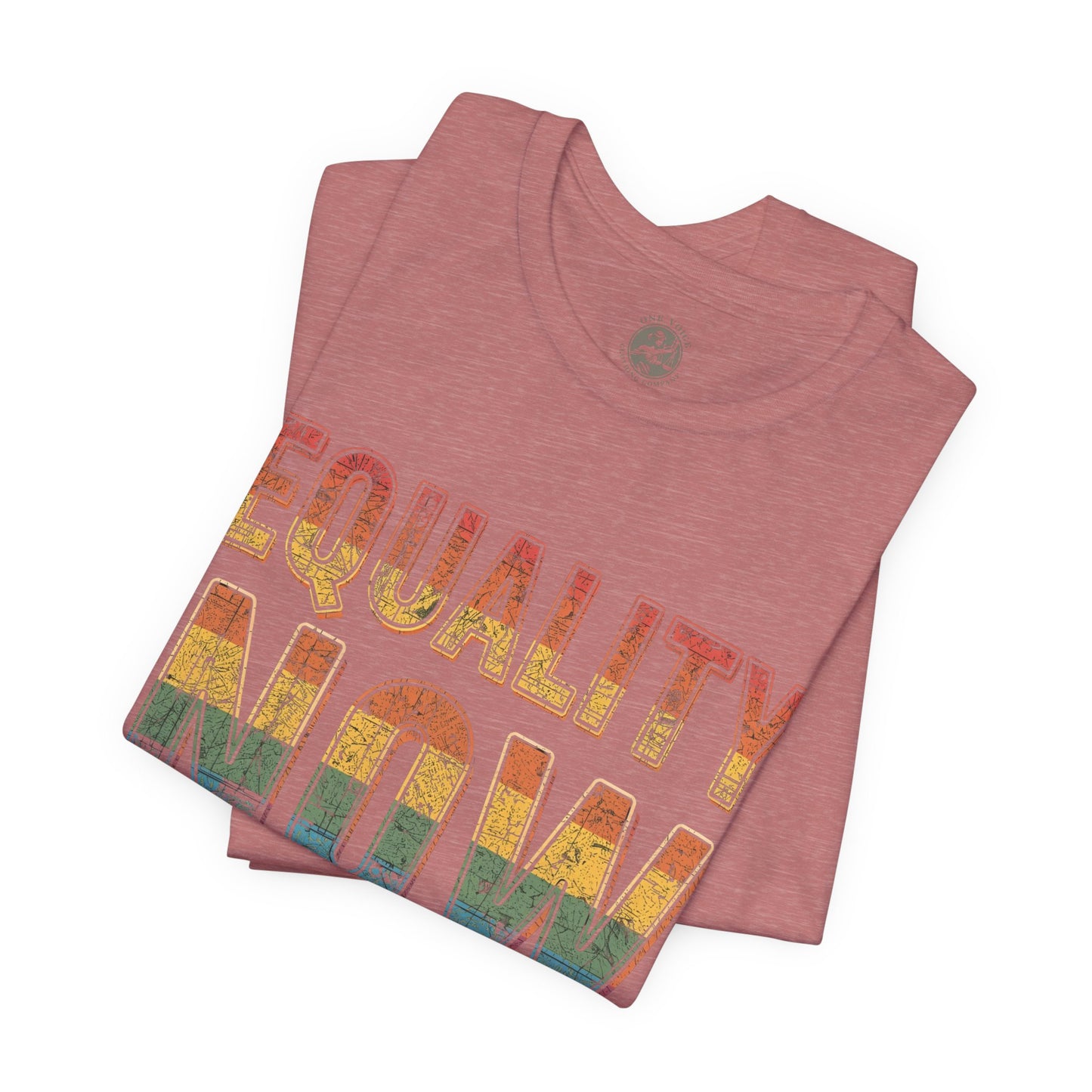 Equality Now – Unisex Jersey Tee | Trans Pride T-Shirt | LGBTQ+ Apparel | Equality Statement Shirt | Comfortable Casual Wear | Gift for Activists