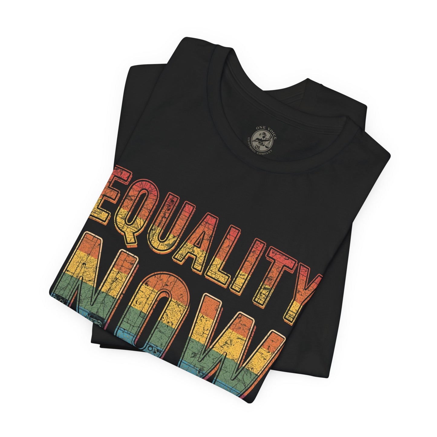Equality Now – Unisex Jersey Tee | Trans Pride T-Shirt | LGBTQ+ Apparel | Equality Statement Shirt | Comfortable Casual Wear | Gift for Activists