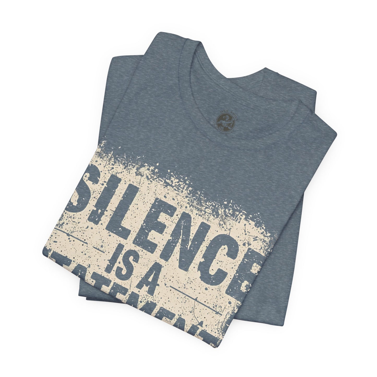 Silence is a Statement – Unisex Jersey Tee | Inspirational T-Shirt | Protest Shirt | Social Justice Apparel | Gift for Activists | Casual Wear