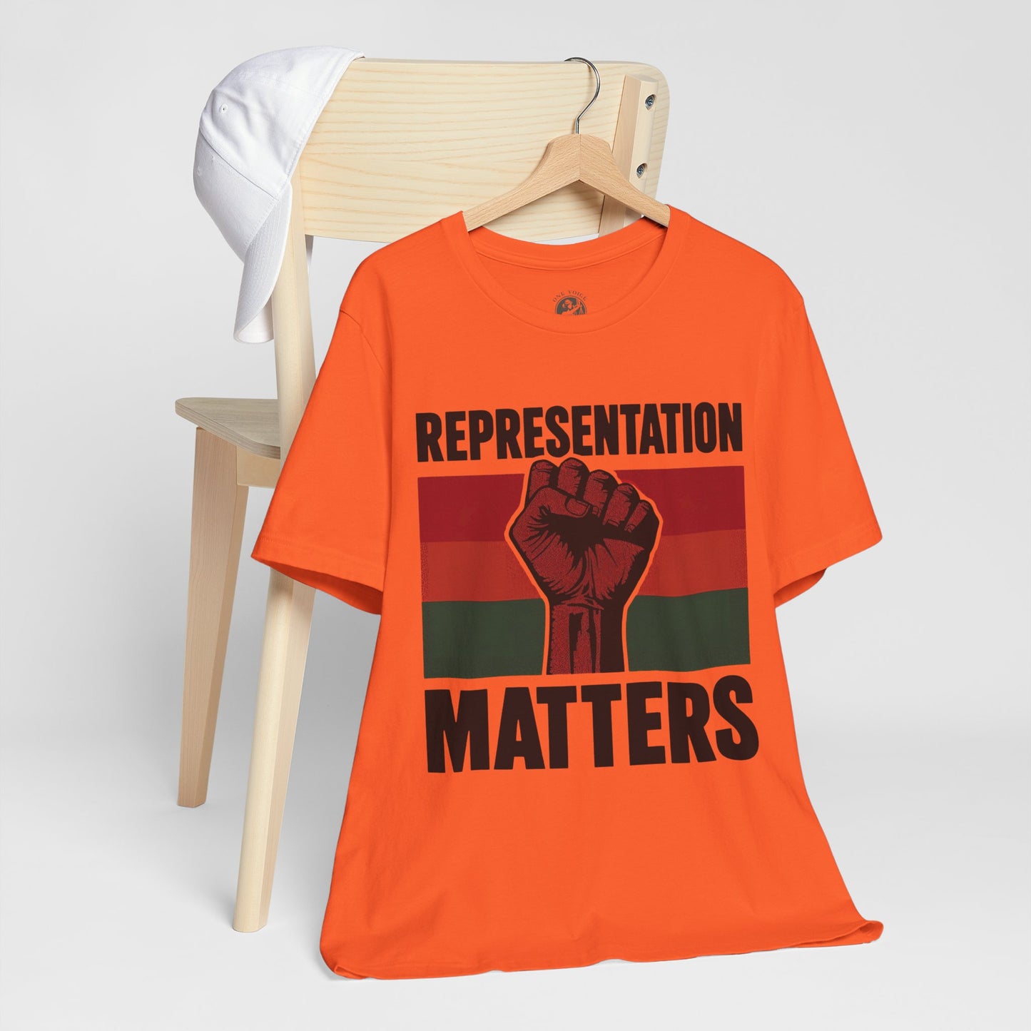 Representation Matters – Unisex Tee | Statement Shirt for Advocacy & Awareness | Black History Month Apparel | Gift for Activists | Casual Wear