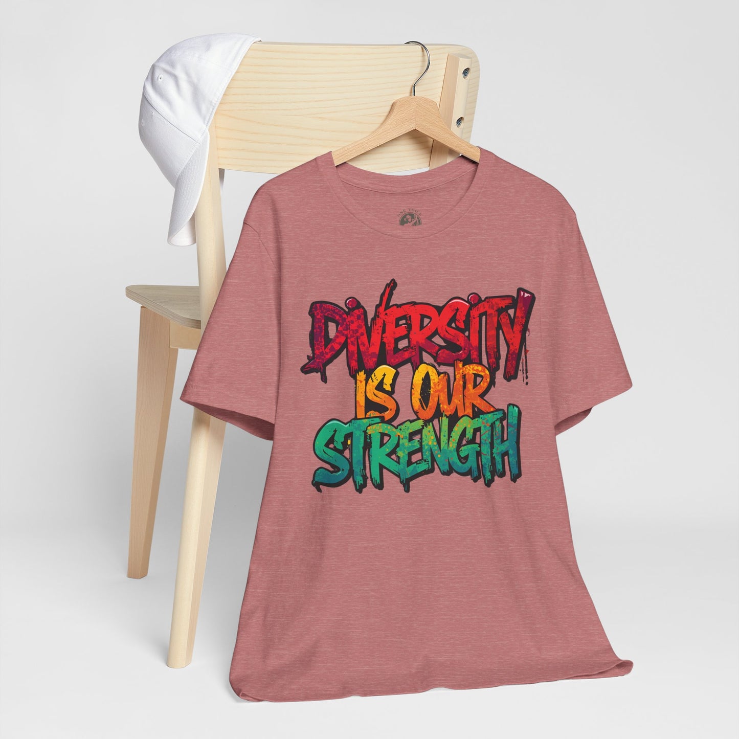 Diversity is Our Strength Tee – Unisex Jersey Short Sleeve T-Shirt | Inclusive Apparel | Social Justice Shirt | Gift for Activists | Colorful Equality Wear