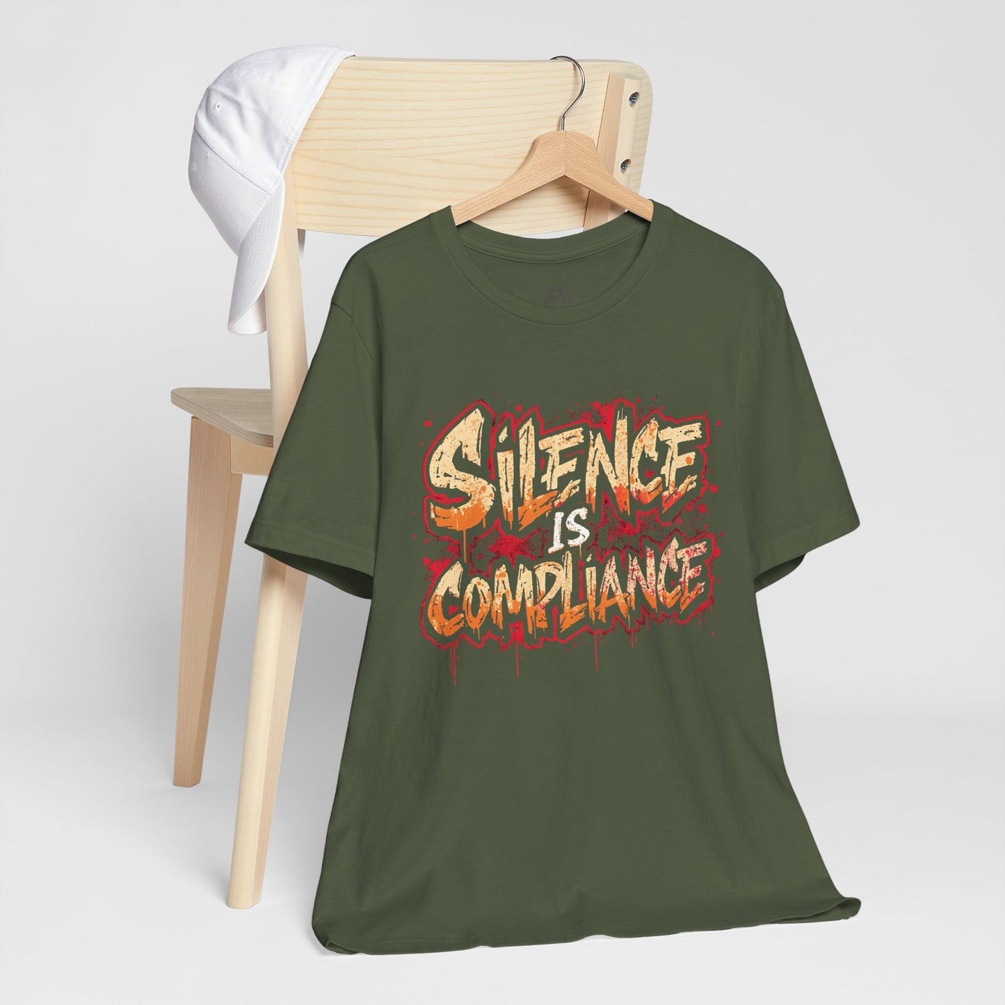 Silence Is Compliance T-Shirt | StatementWEAR Social Justice Tee, Unisex Activism Shirt, Protest Graphic Tee