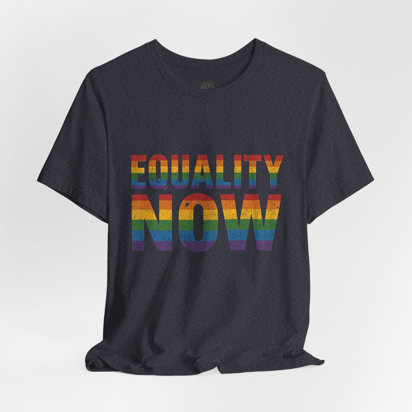 Equality Now – Unisex Jersey Tee | Pride T-Shirt | LGBTQ+ Apparel | Equality Statement Shirt | Comfortable Casual Wear | Gift for Activists