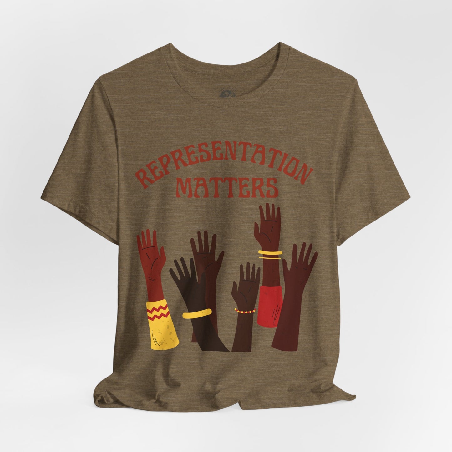 Representation Matters Tee – Unisex MelaninWEAR Shirt Celebrating Excellence, Diversity, and Cultural Pride