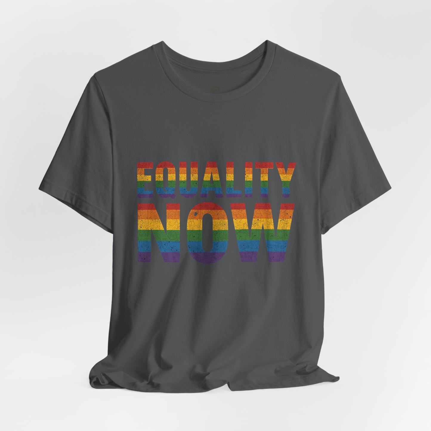 Equality Now – Unisex Jersey Tee | Pride T-Shirt | LGBTQ+ Apparel | Equality Statement Shirt | Comfortable Casual Wear | Gift for Activists