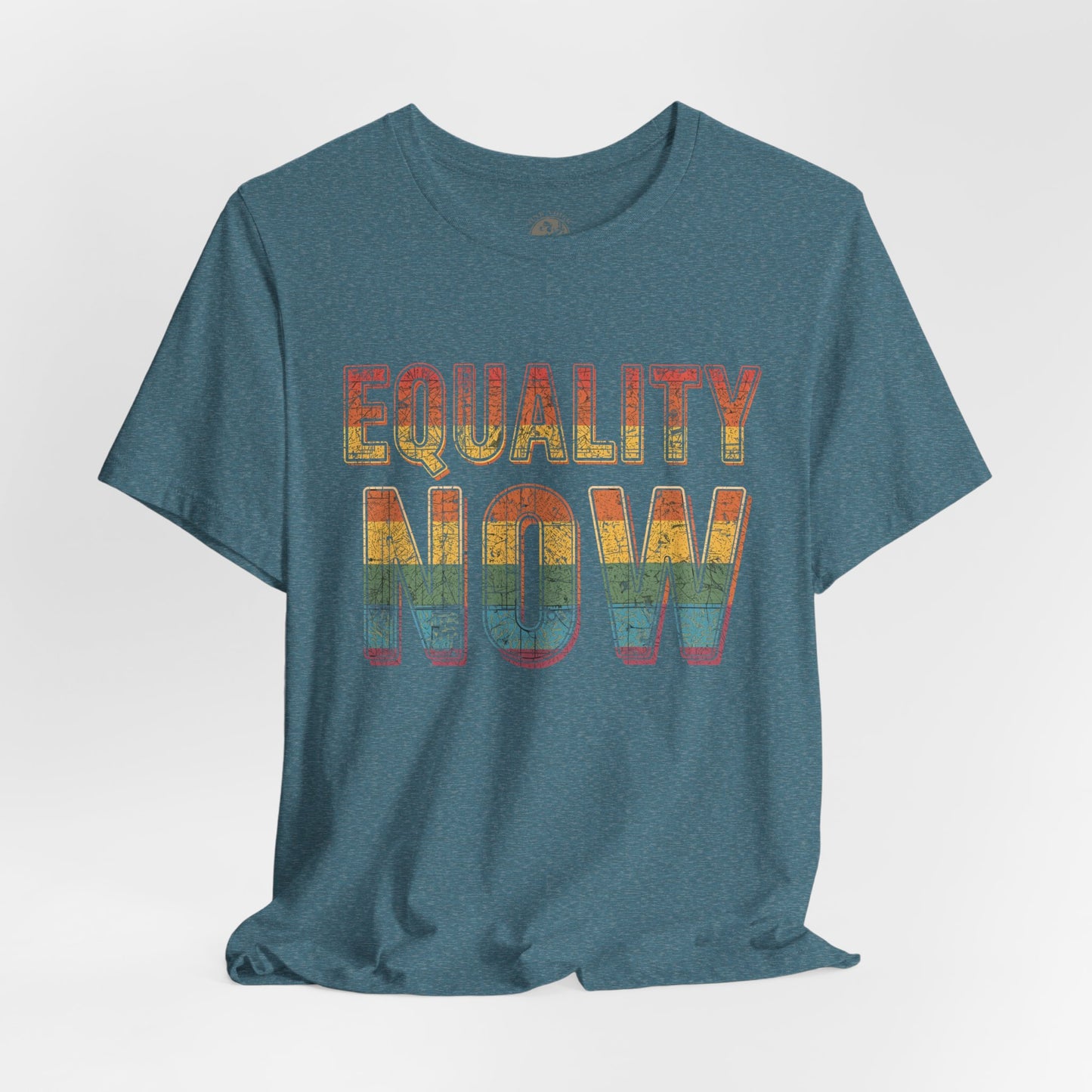 Equality Now – Unisex Jersey Tee | Trans Pride T-Shirt | LGBTQ+ Apparel | Equality Statement Shirt | Comfortable Casual Wear | Gift for Activists