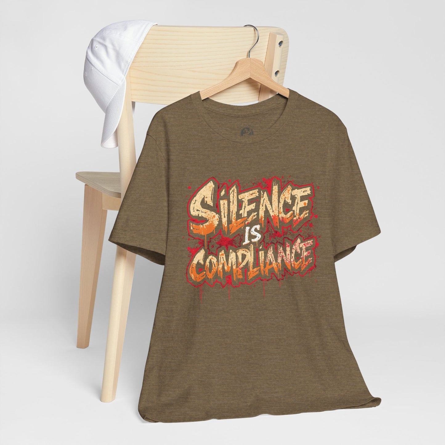 Silence Is Compliance T-Shirt | StatementWEAR Social Justice Tee, Unisex Activism Shirt, Protest Graphic Tee