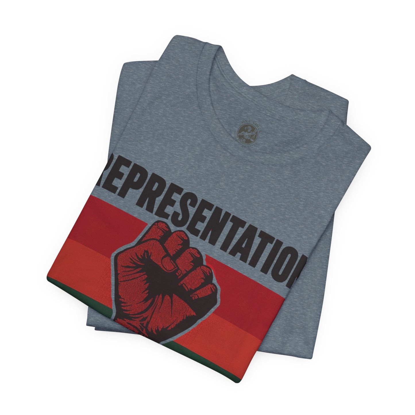 Representation Matters – Unisex Tee | Statement Shirt for Advocacy & Awareness | Black History Month Apparel | Gift for Activists | Casual Wear