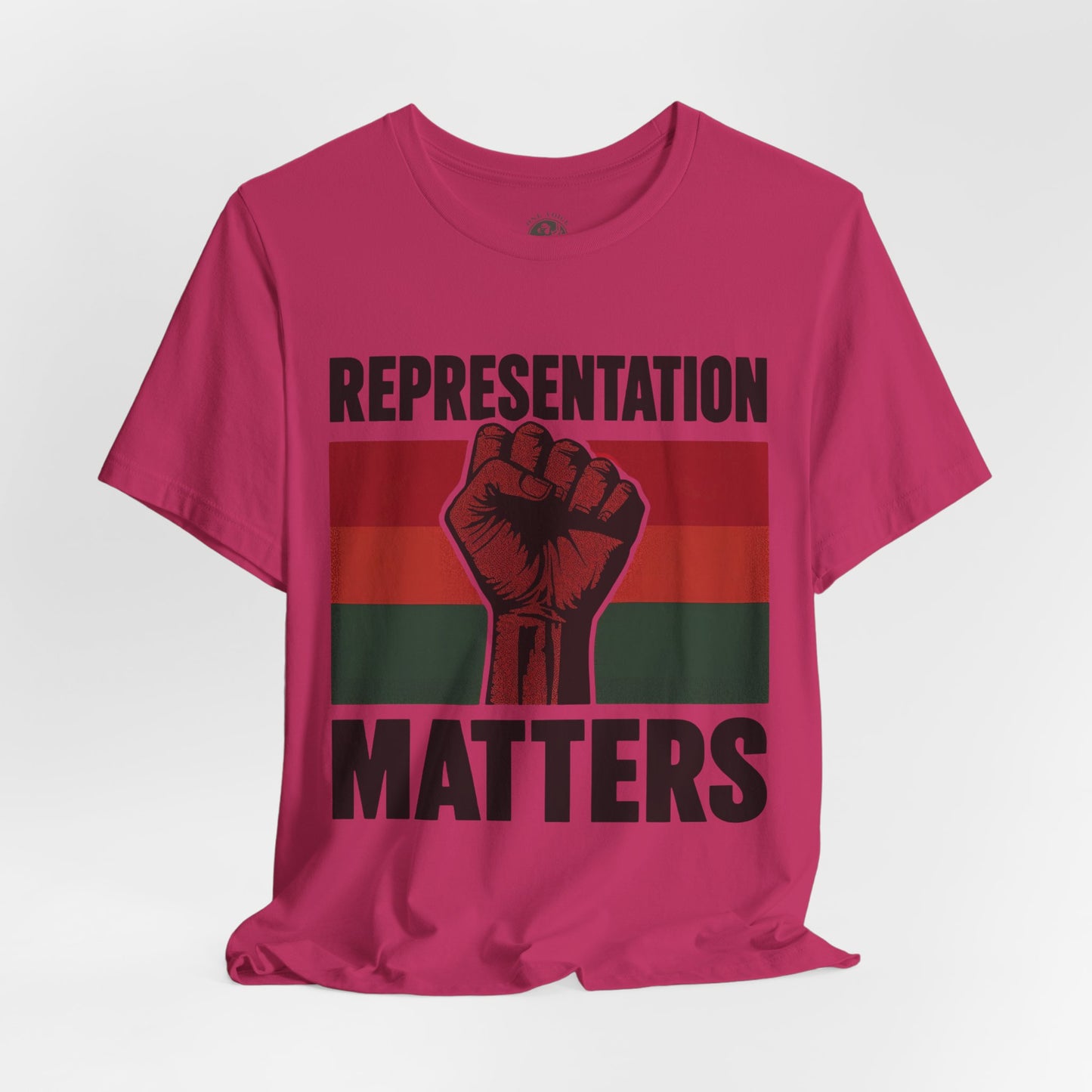Representation Matters – Unisex Tee | Statement Shirt for Advocacy & Awareness | Black History Month Apparel | Gift for Activists | Casual Wear