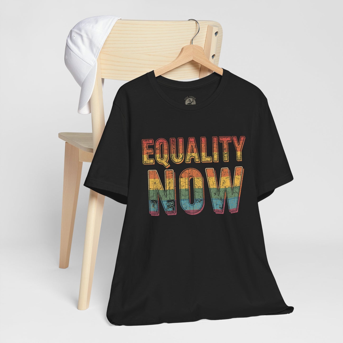 Equality Now – Unisex Jersey Tee | Trans Pride T-Shirt | LGBTQ+ Apparel | Equality Statement Shirt | Comfortable Casual Wear | Gift for Activists