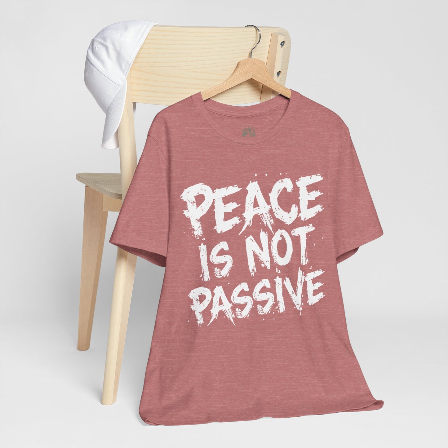 Peace Is Not Passive T-Shirt | StatementWEAR Social Justice Tee, Unisex Activism Shirt, Human Rights Graphic Tee