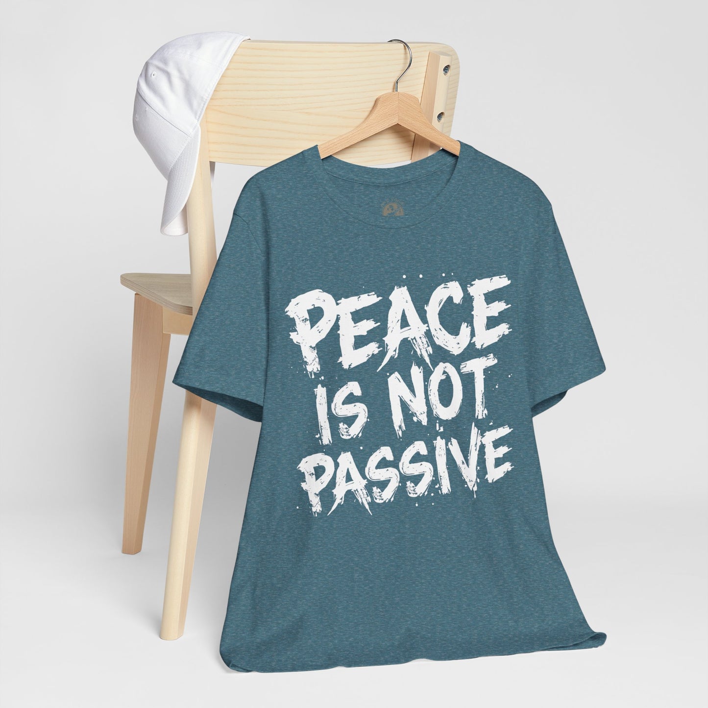 Peace Is Not Passive T-Shirt | StatementWEAR Social Justice Tee, Unisex Activism Shirt, Human Rights Graphic Tee