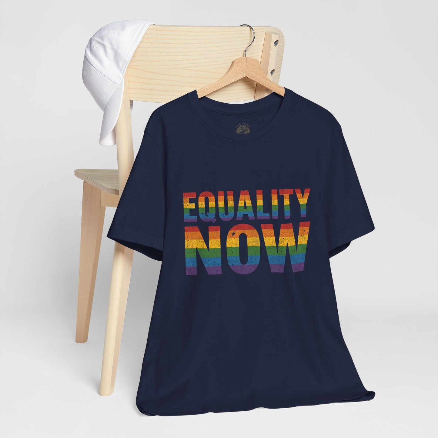 Equality Now – Unisex Jersey Tee | Pride T-Shirt | LGBTQ+ Apparel | Equality Statement Shirt | Comfortable Casual Wear | Gift for Activists