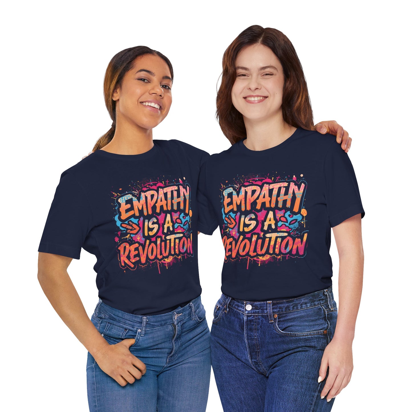 Empathy Is a Revolution T-Shirt | StatementWEAR Social Justice Tee, Unisex Activism Shirt, Equality Graphic Tee