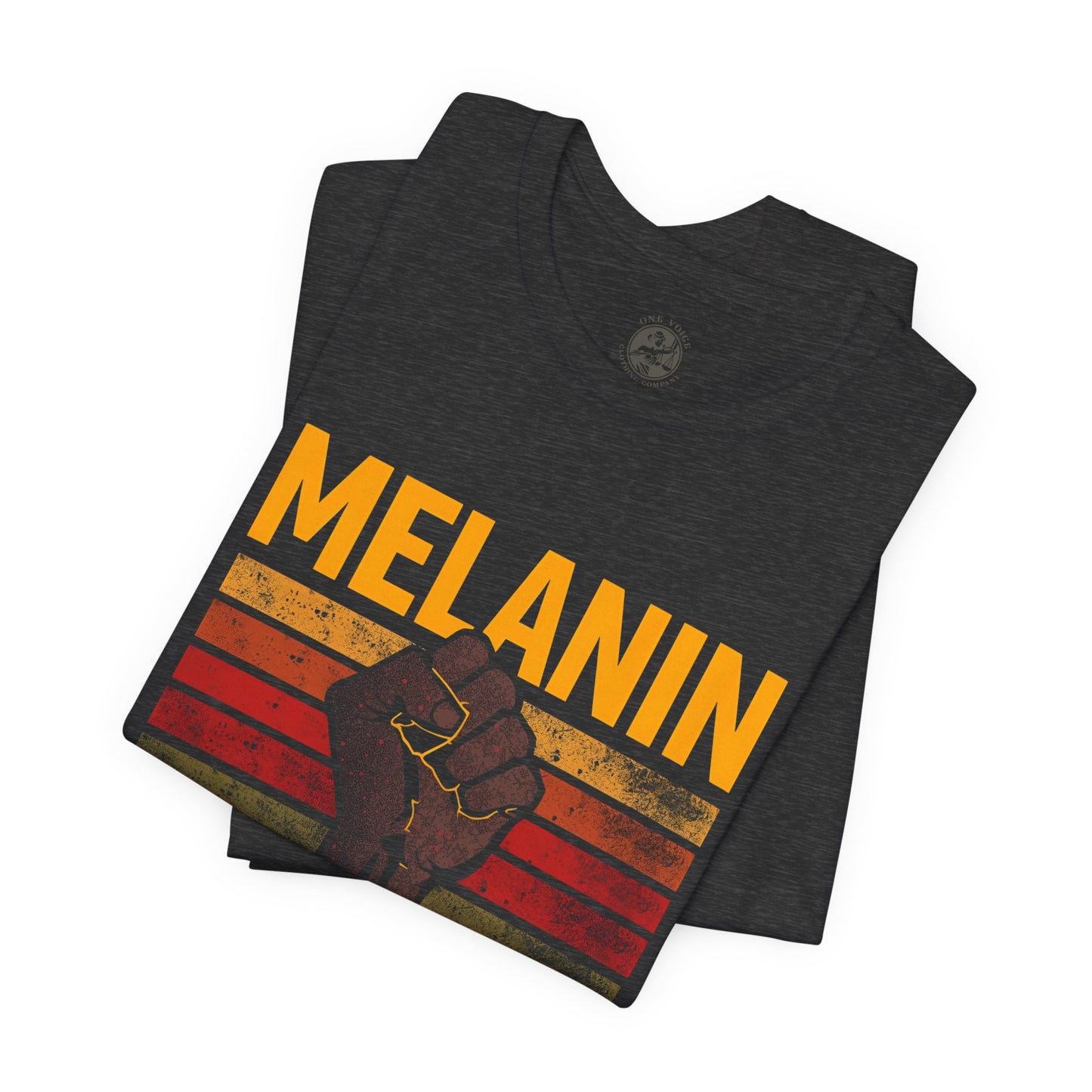 Melanin Strong – Unisex Tee | Empowerment Shirt | Black History Month Gift | Social Justice Apparel | Comfortable Casual Wear | Statement Tee