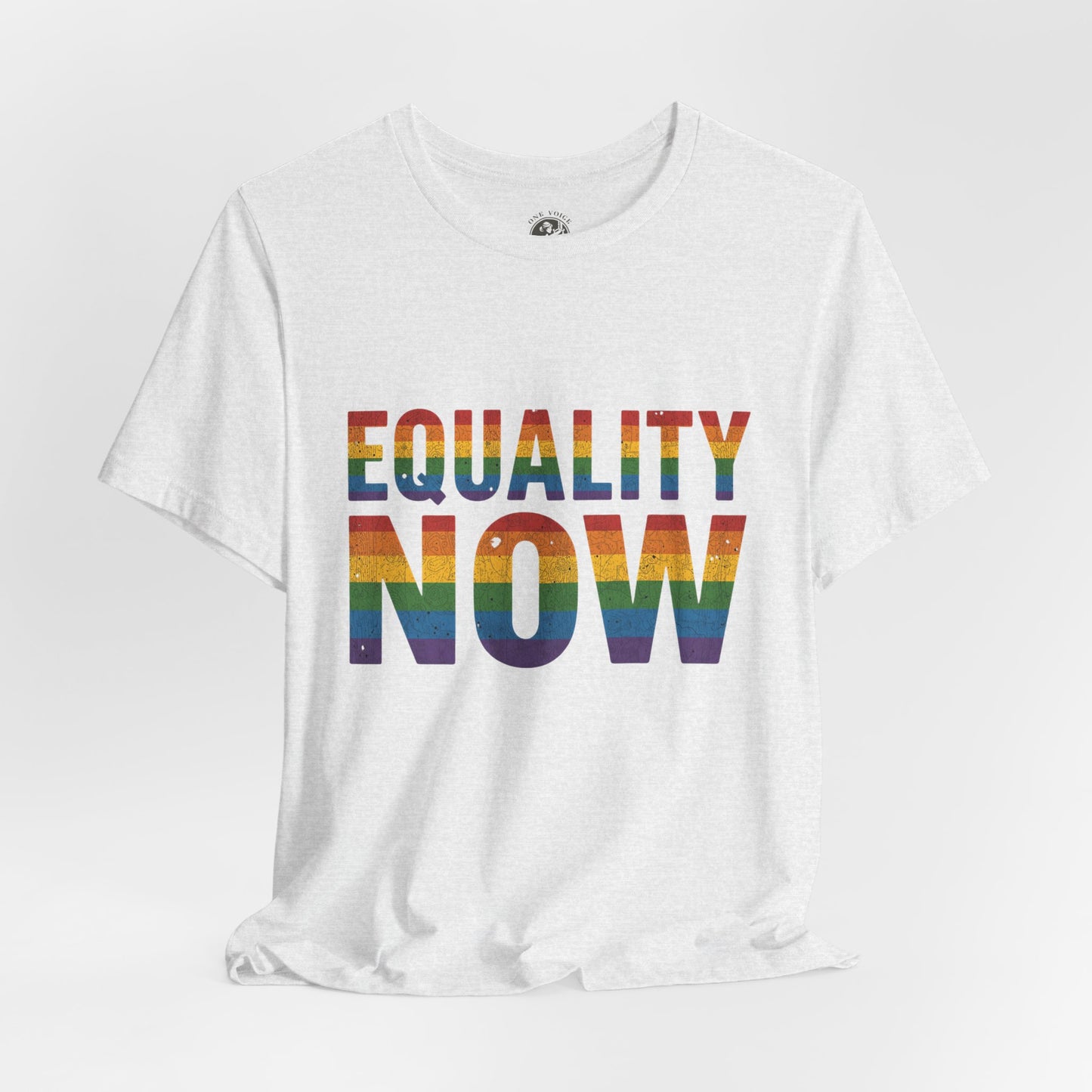 Equality Now – Unisex Jersey Tee | Pride T-Shirt | LGBTQ+ Apparel | Equality Statement Shirt | Comfortable Casual Wear | Gift for Activists