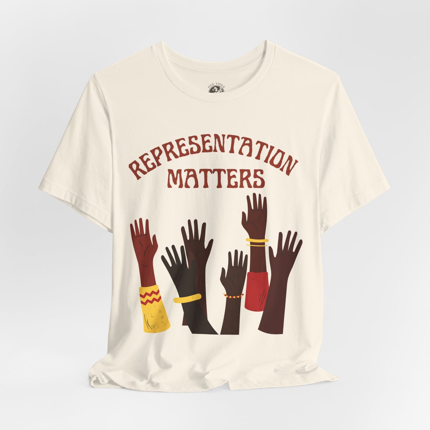 Representation Matters Tee – Unisex MelaninWEAR Shirt Celebrating Excellence, Diversity, and Cultural Pride