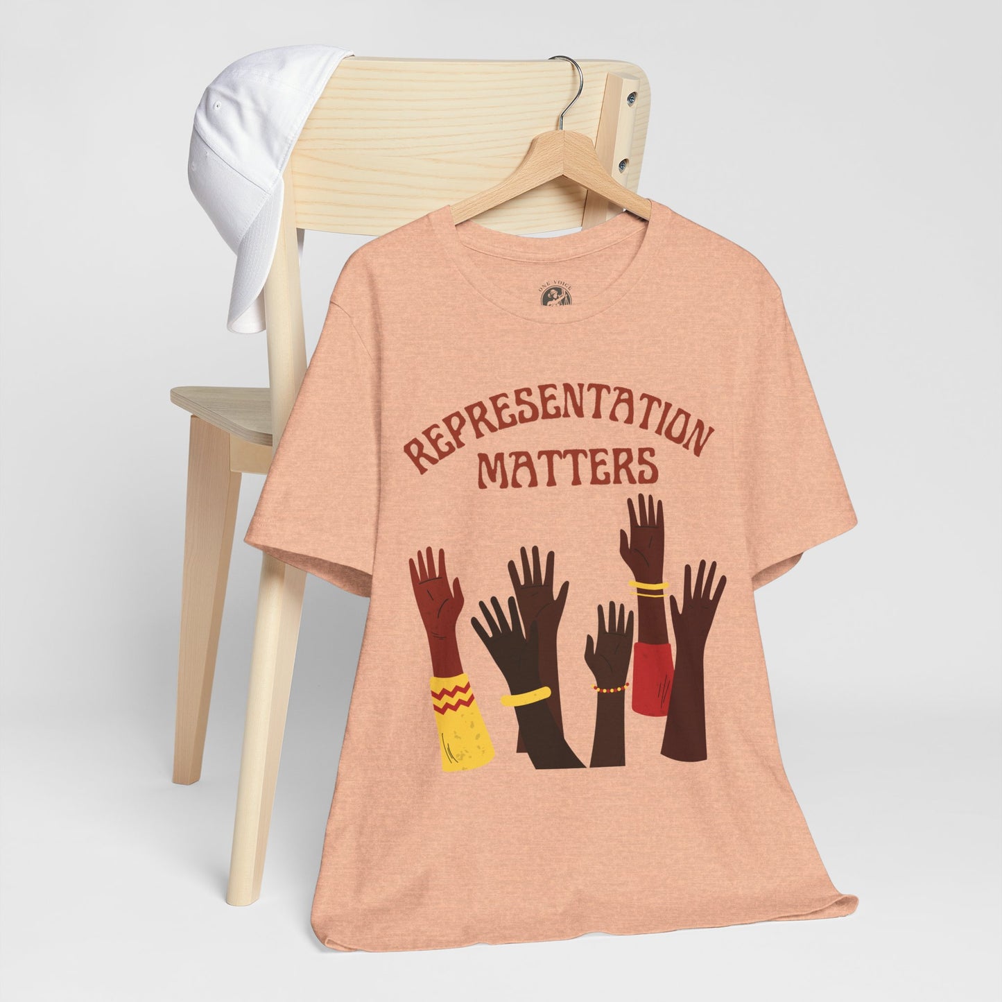 Representation Matters Tee – Unisex MelaninWEAR Shirt Celebrating Excellence, Diversity, and Cultural Pride