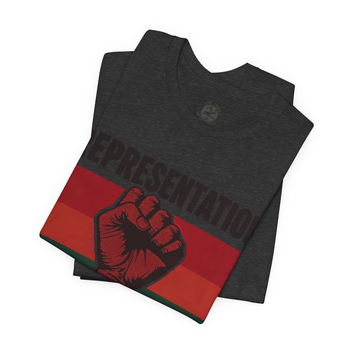Representation Matters – Unisex Tee | Statement Shirt for Advocacy & Awareness | Black History Month Apparel | Gift for Activists | Casual Wear