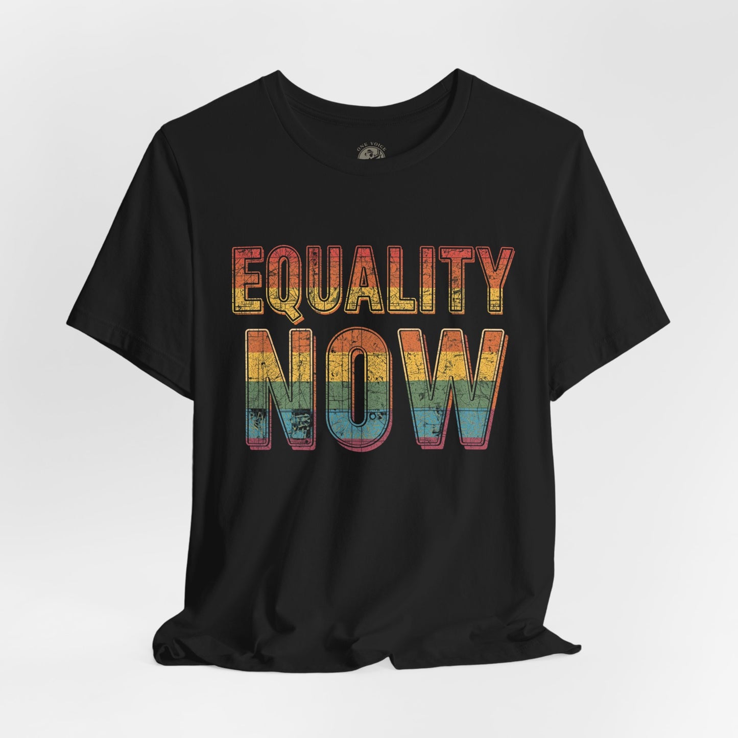 Equality Now – Unisex Jersey Tee | Trans Pride T-Shirt | LGBTQ+ Apparel | Equality Statement Shirt | Comfortable Casual Wear | Gift for Activists