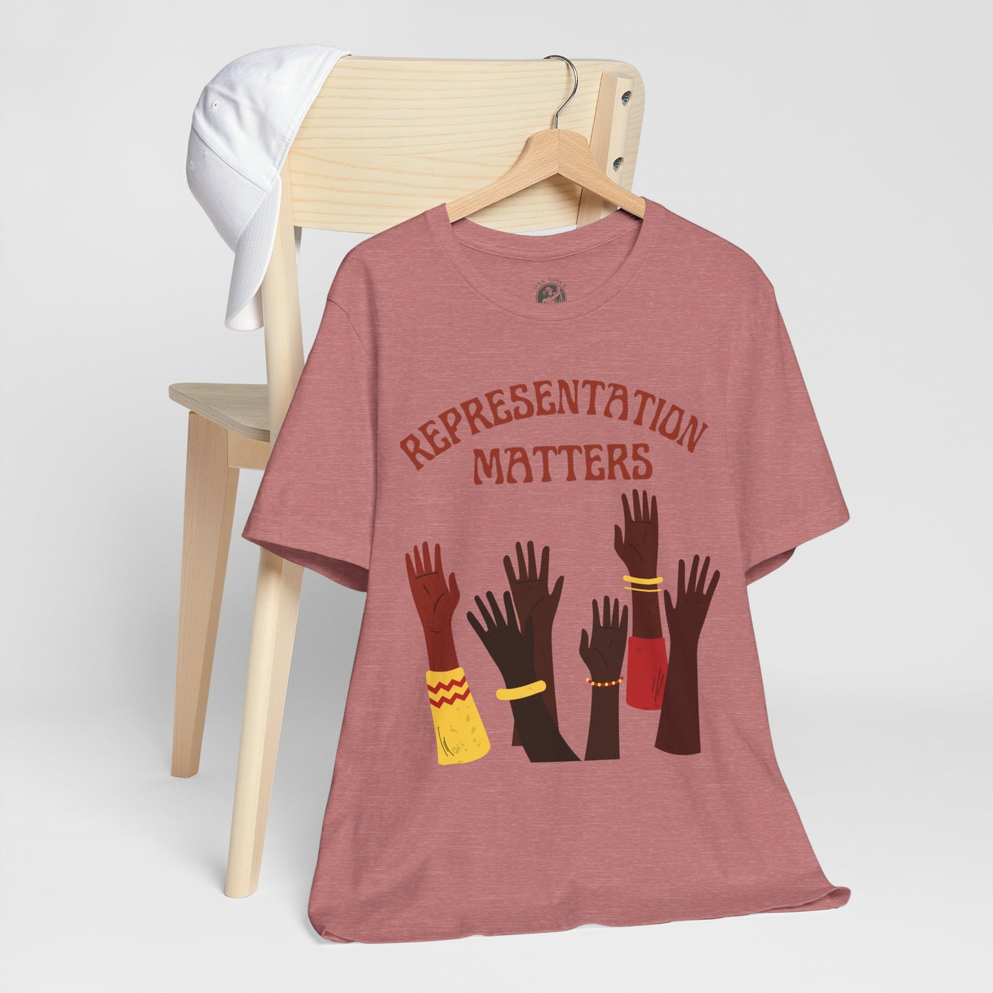 Representation Matters Tee – Unisex MelaninWEAR Shirt Celebrating Excellence, Diversity, and Cultural Pride