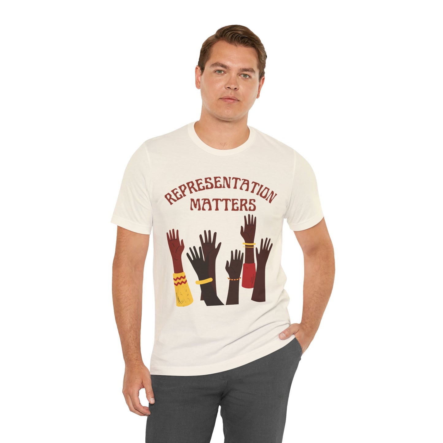 Representation Matters Tee – Unisex MelaninWEAR Shirt Celebrating Excellence, Diversity, and Cultural Pride