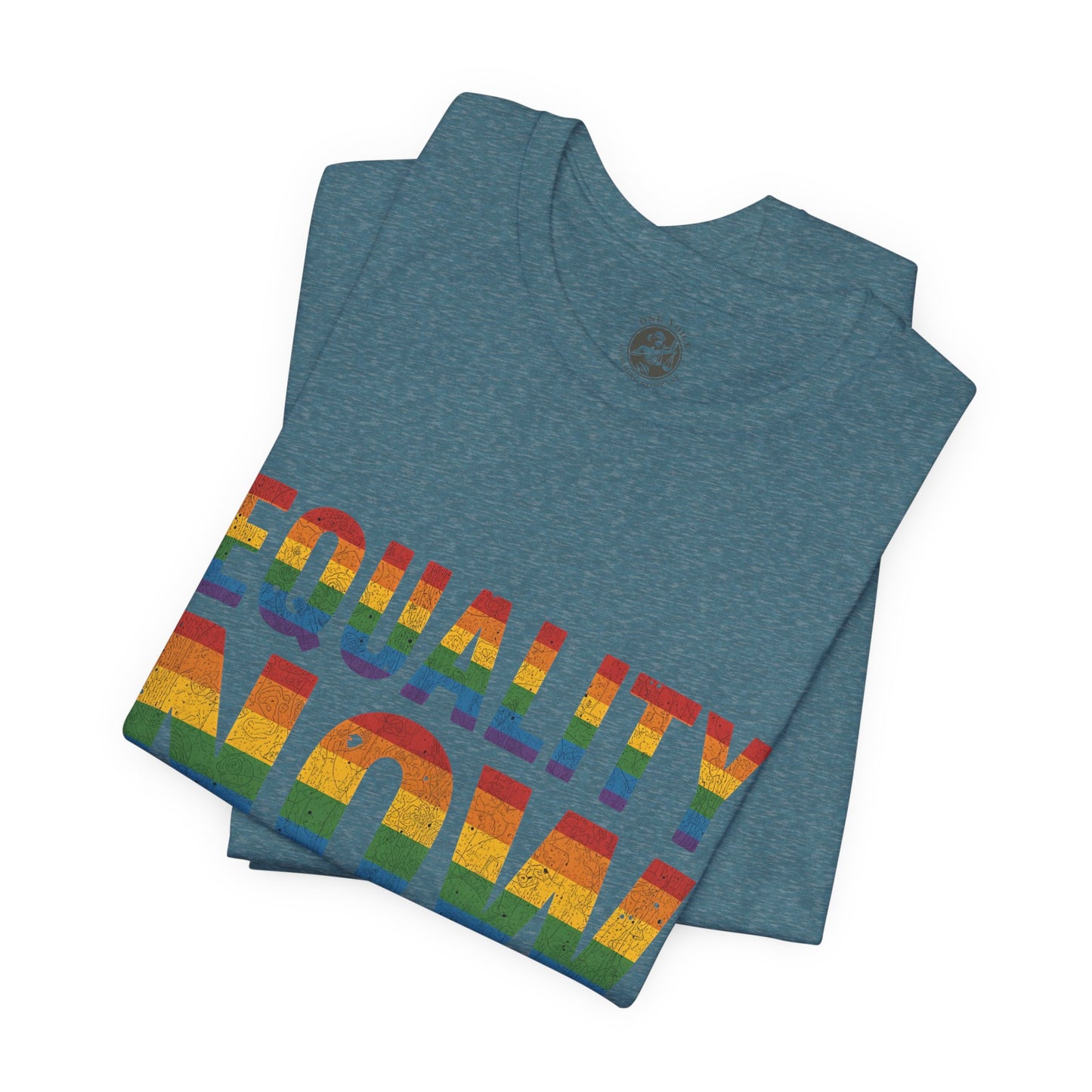 Equality Now – Unisex Jersey Tee | Pride T-Shirt | LGBTQ+ Apparel | Equality Statement Shirt | Comfortable Casual Wear | Gift for Activists
